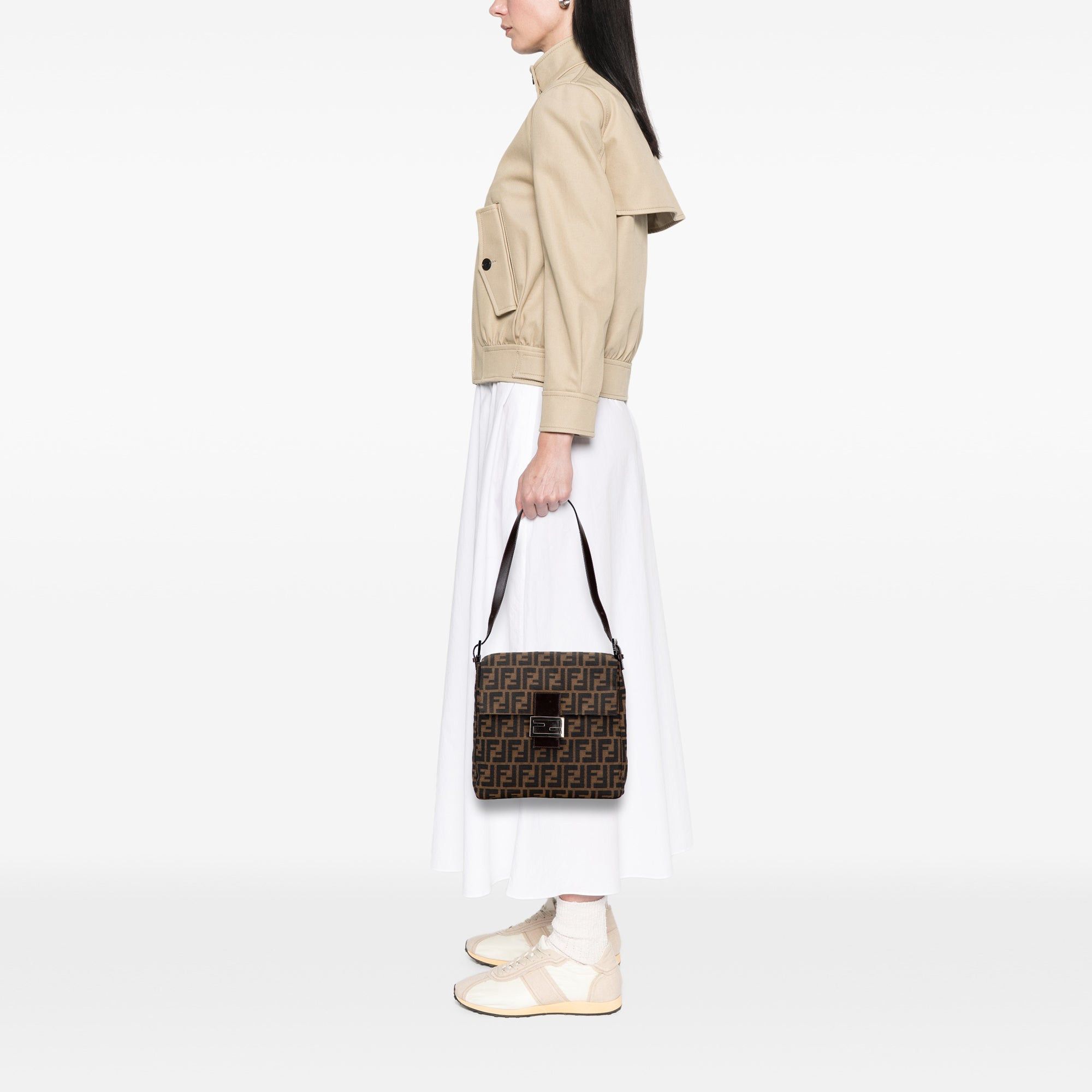 Fendi Zucca Canvas Shoulder Bag Size ONE SIZE - 10 Thumbnail