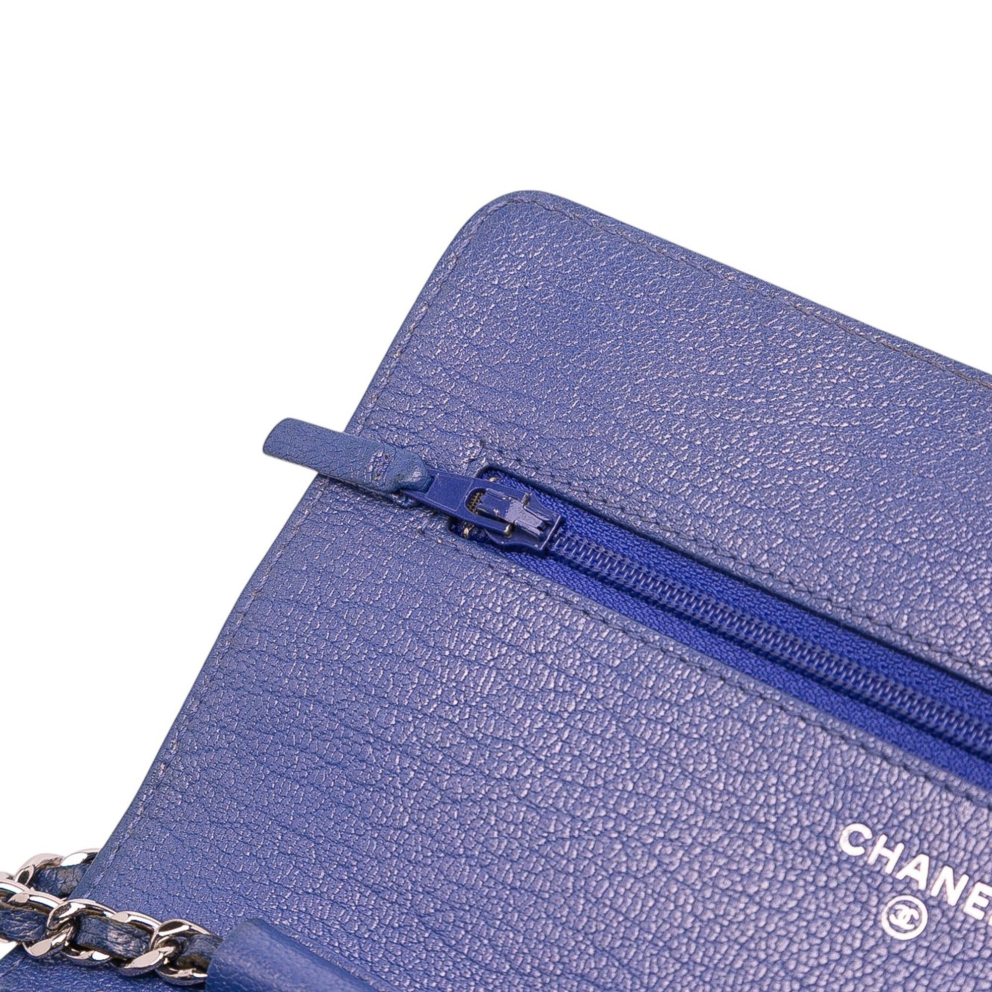 Chanel CC Calfskin Double Stitched Wallet on Chain Size ONE SIZE - 9 Thumbnail