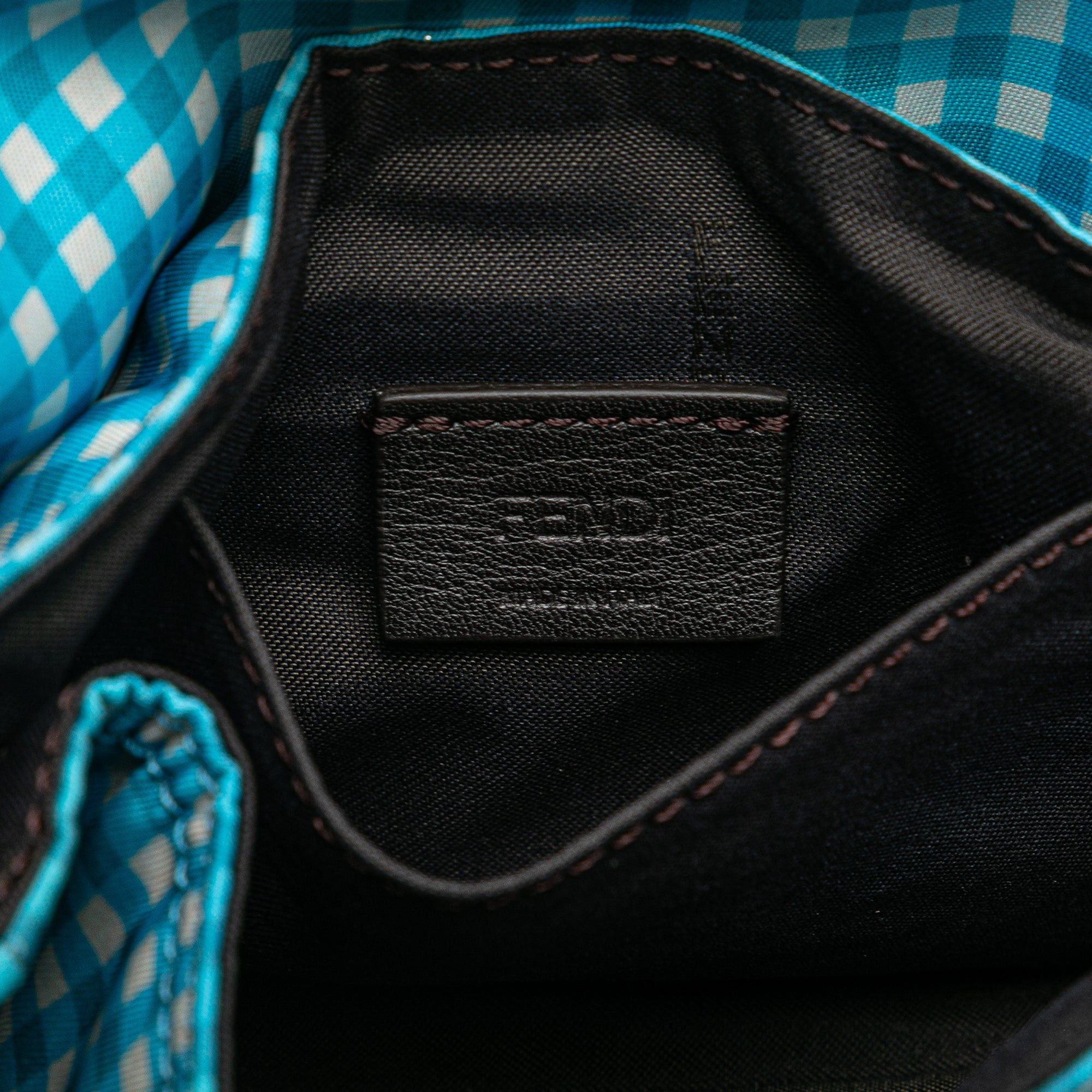 Fendi Joshua Vides Mini Nylon Convertible Baguette Satchel Size ONE SIZE - 5 Thumbnail