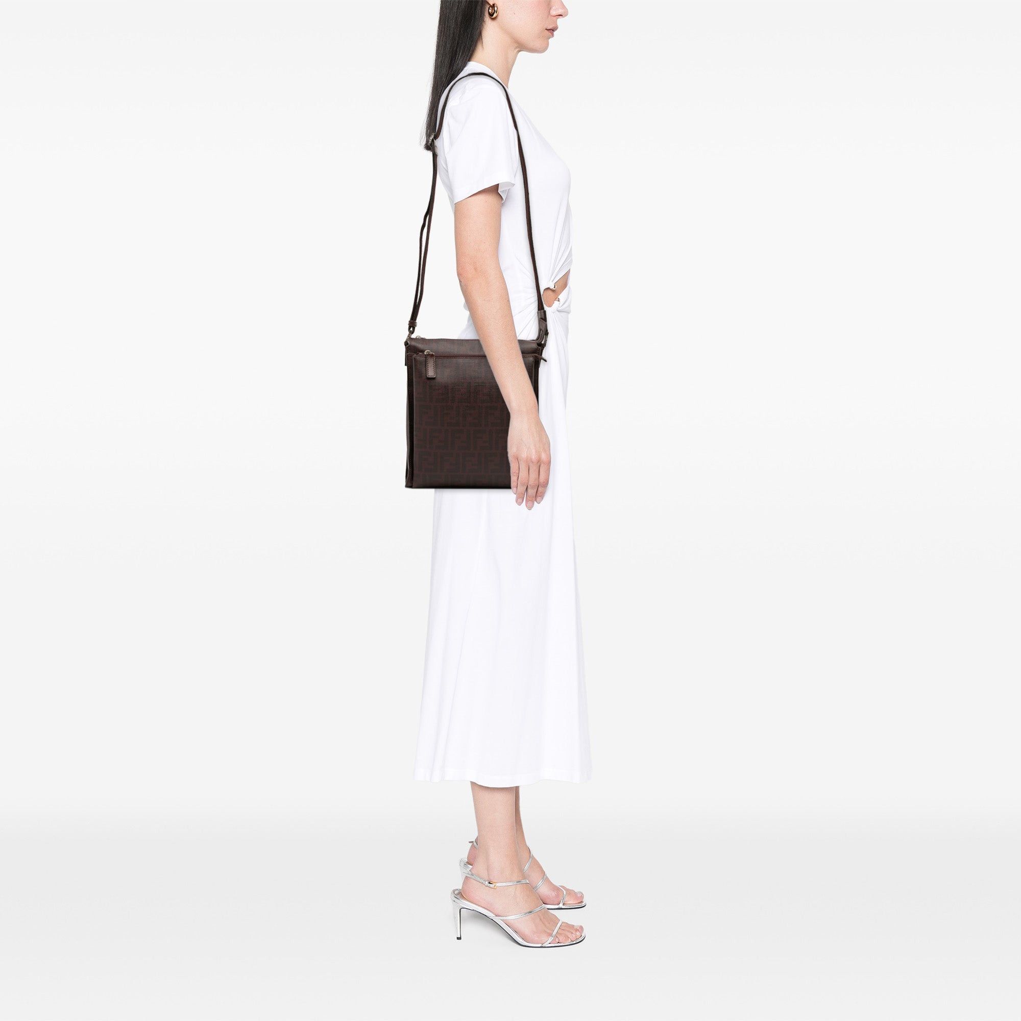 Fendi Zucca Coated Canvas Crossbody Size ONE SIZE - 11 Thumbnail