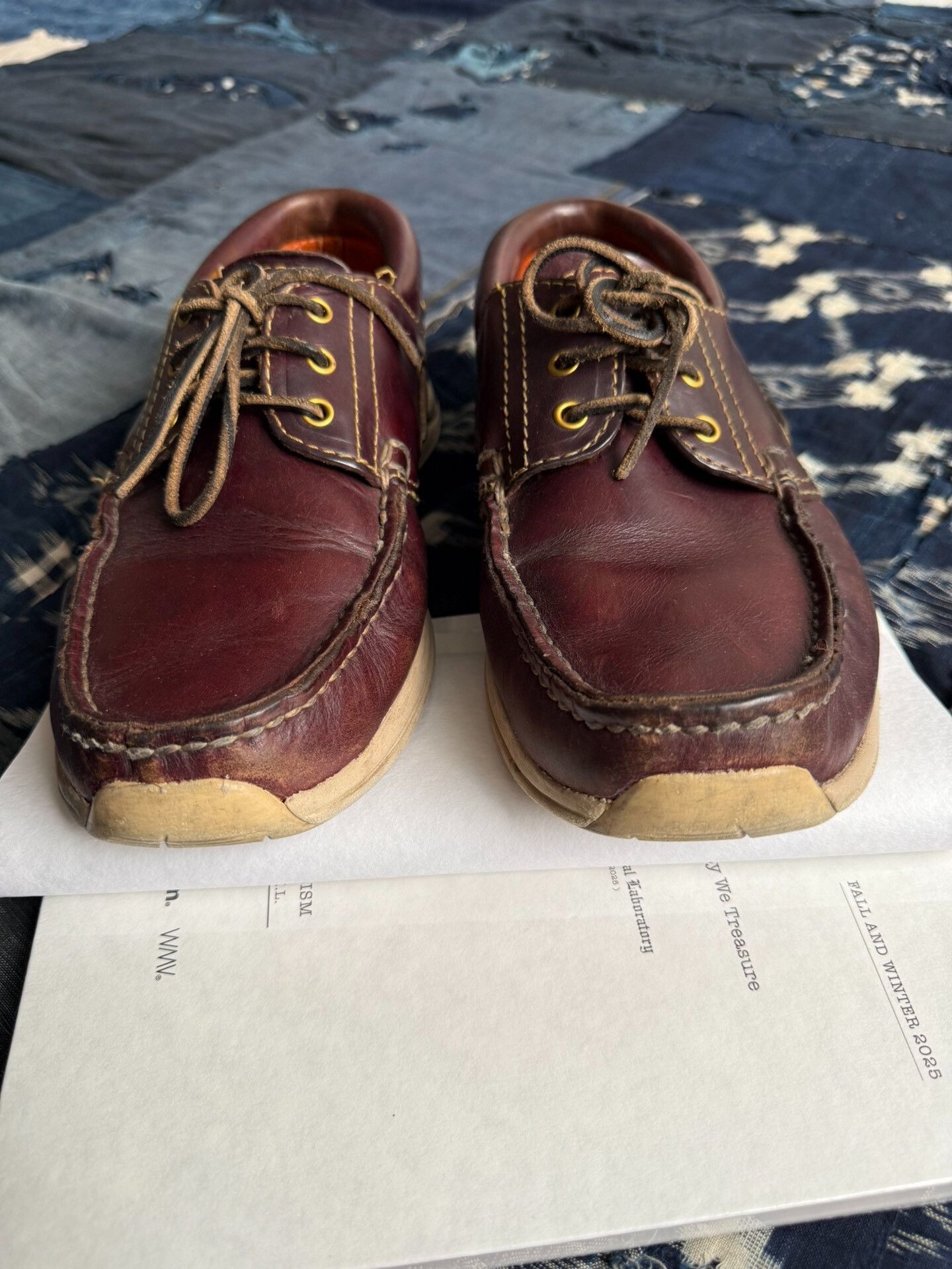 Visvim VISVIM Americana Deck Folk Leather Shoes Size US 11 / EU 44 - 6 Thumbnail