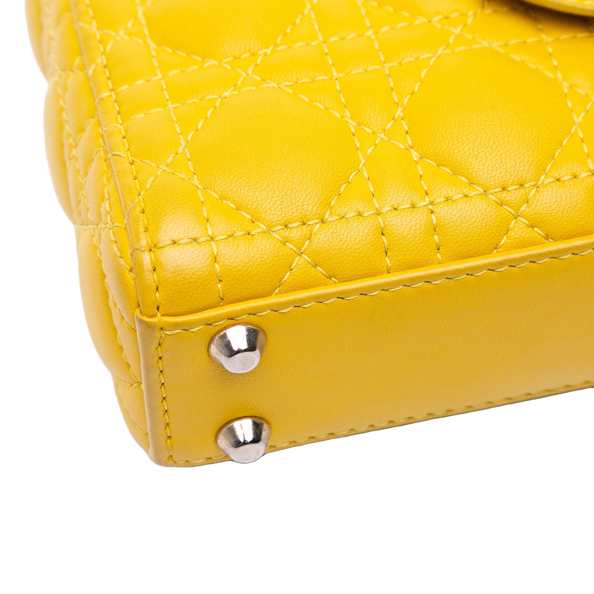 Dior Micro Lambskin Cannage Lady Dior Size ONE SIZE - 7 Thumbnail