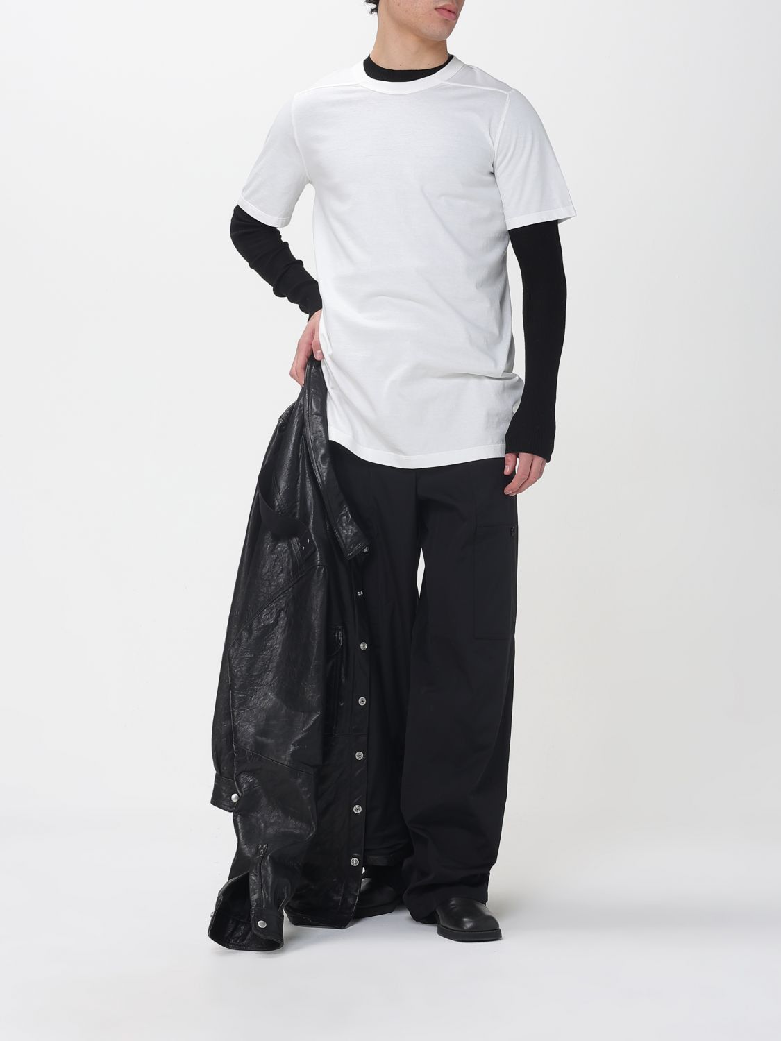 Rick Owens Rick Owens T-Shirt Men White Size US S / EU 44-46 / 1 - 2 Thumbnail