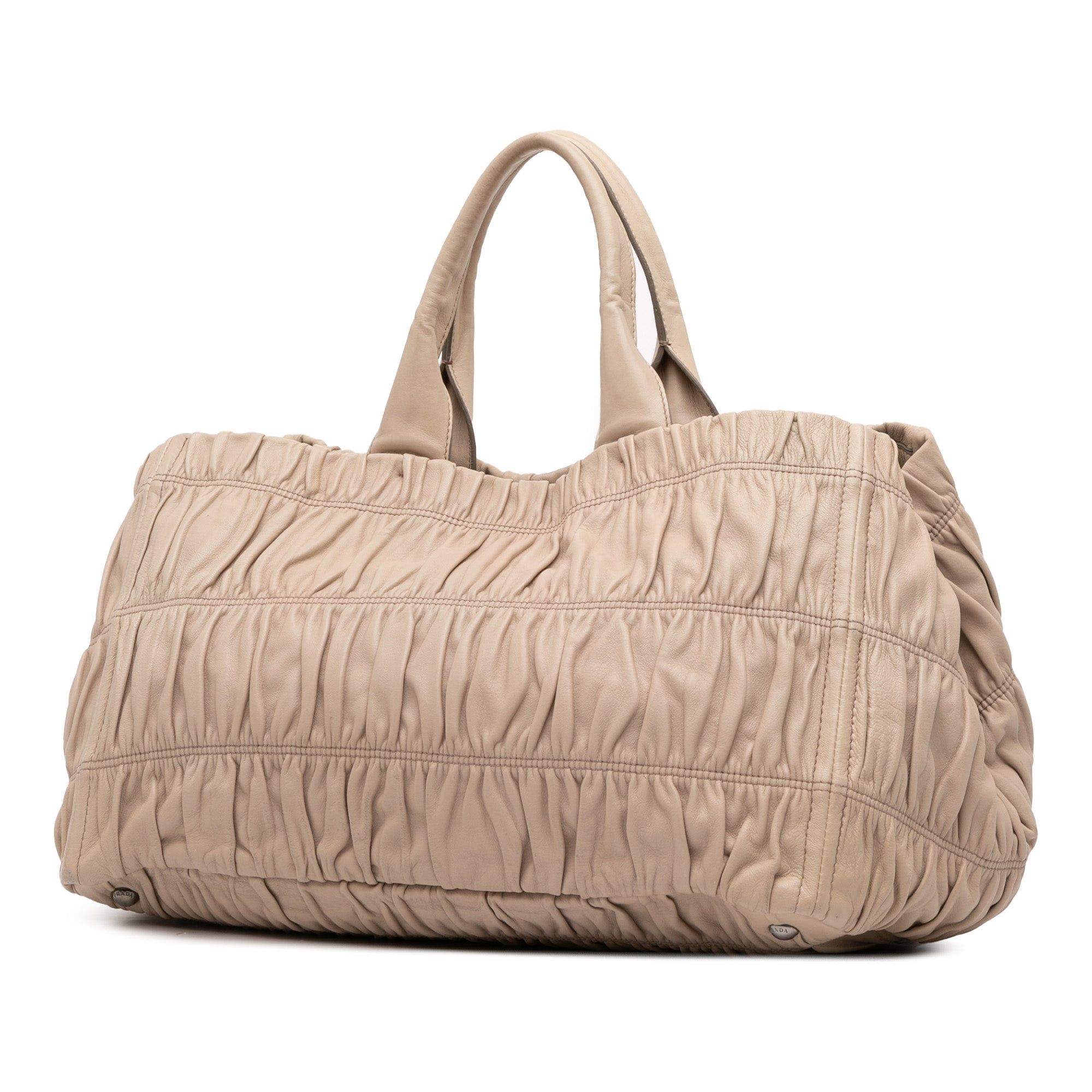 Prada Nappa Gaufre Handbag Size ONE SIZE - 2 Thumbnail