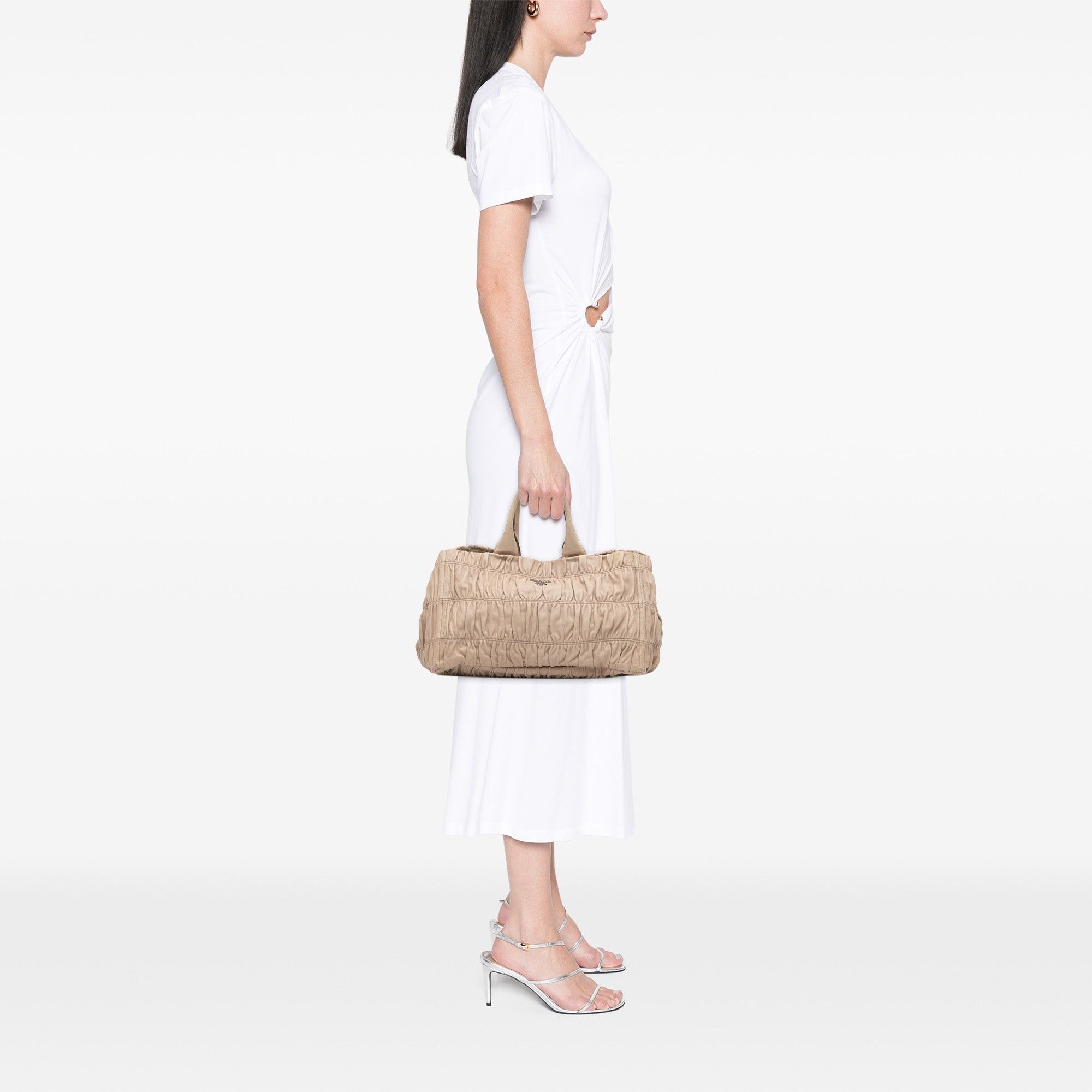 Prada Nappa Gaufre Handbag Size ONE SIZE - 11 Thumbnail