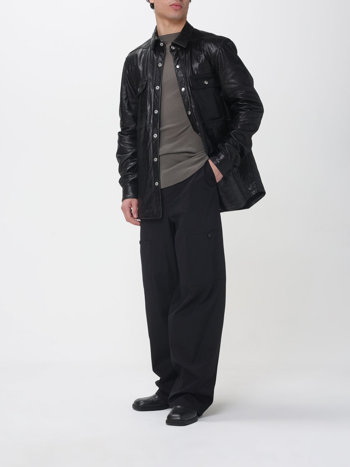 Rick Owens Rick Owens Jacket Men Black Size US M / EU 48-50 / 2 - 2 Thumbnail
