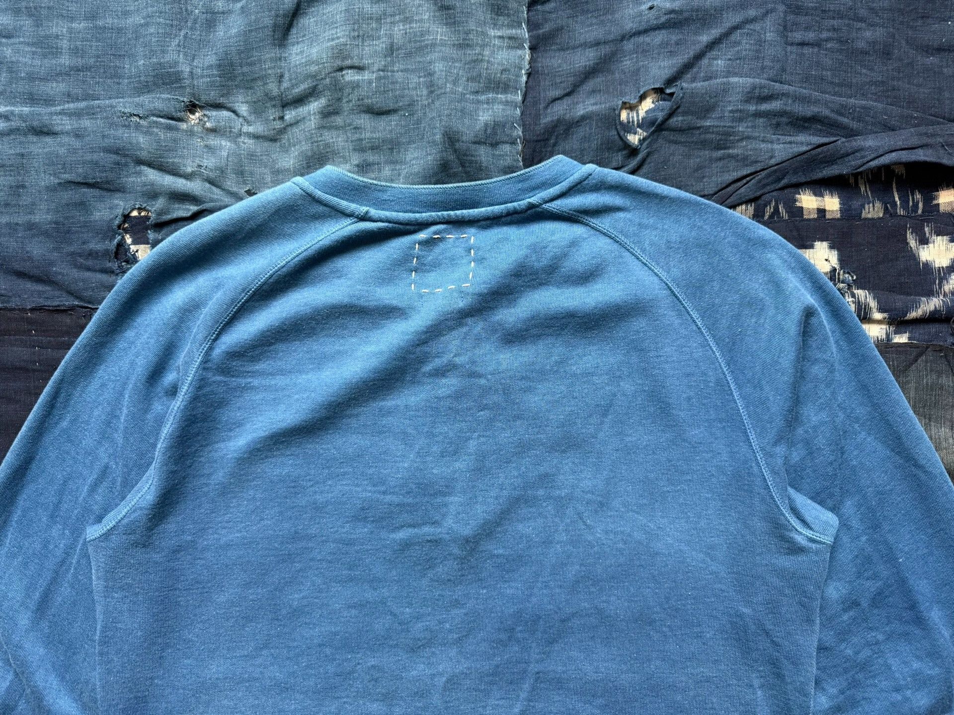 Visvim visvim 16ss Indigo Raglan Henley Size US M / EU 48-50 / 2 - 4 Thumbnail