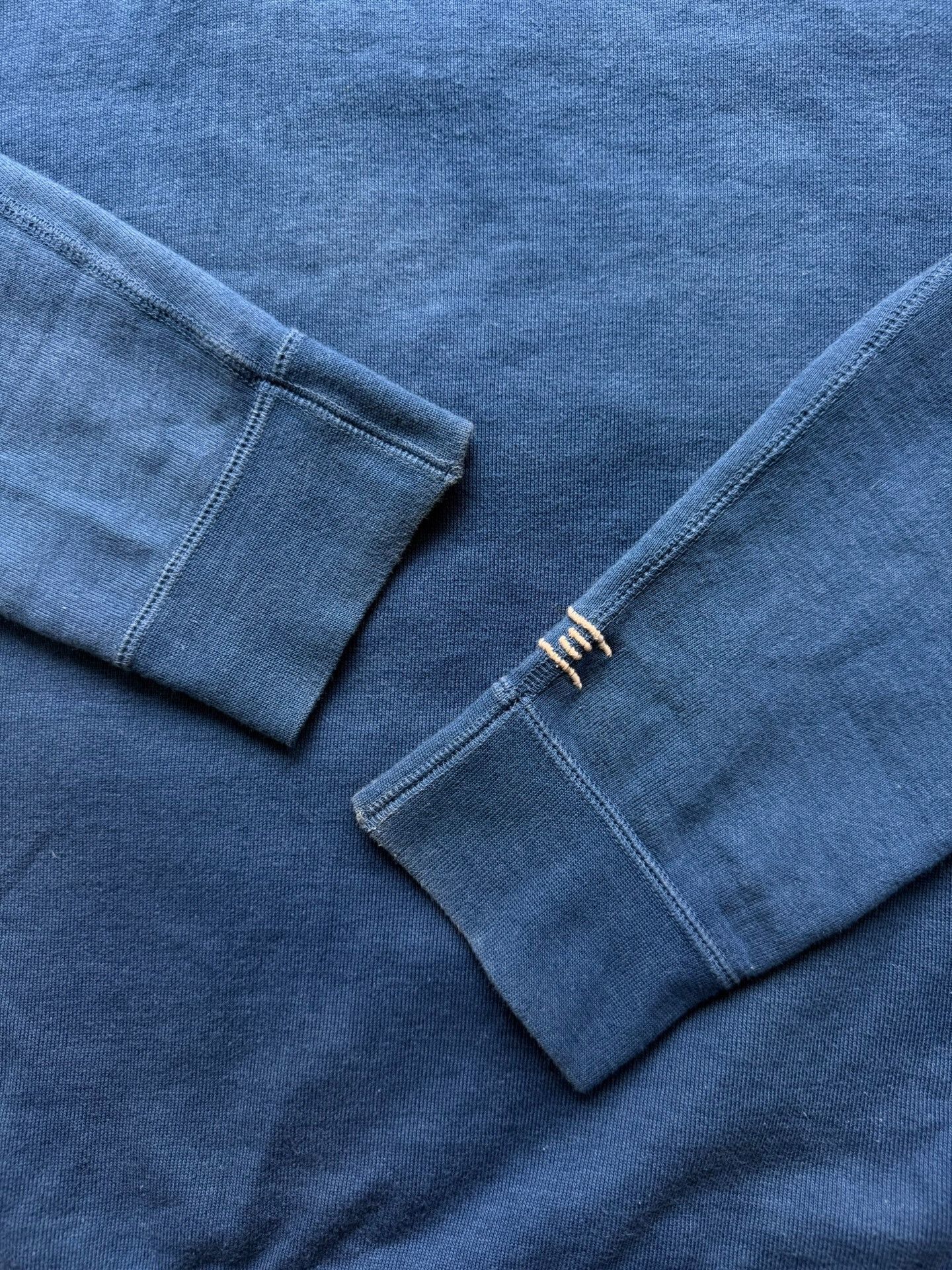 Visvim visvim 16ss Indigo Raglan Henley Size US M / EU 48-50 / 2 - 6 Thumbnail