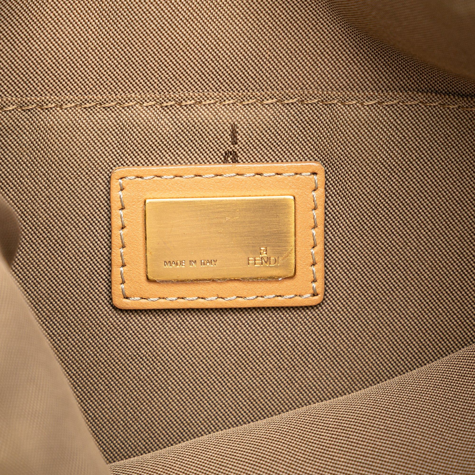 Fendi Zucchino Canvas Shoulder Bag Size ONE SIZE - 5 Thumbnail
