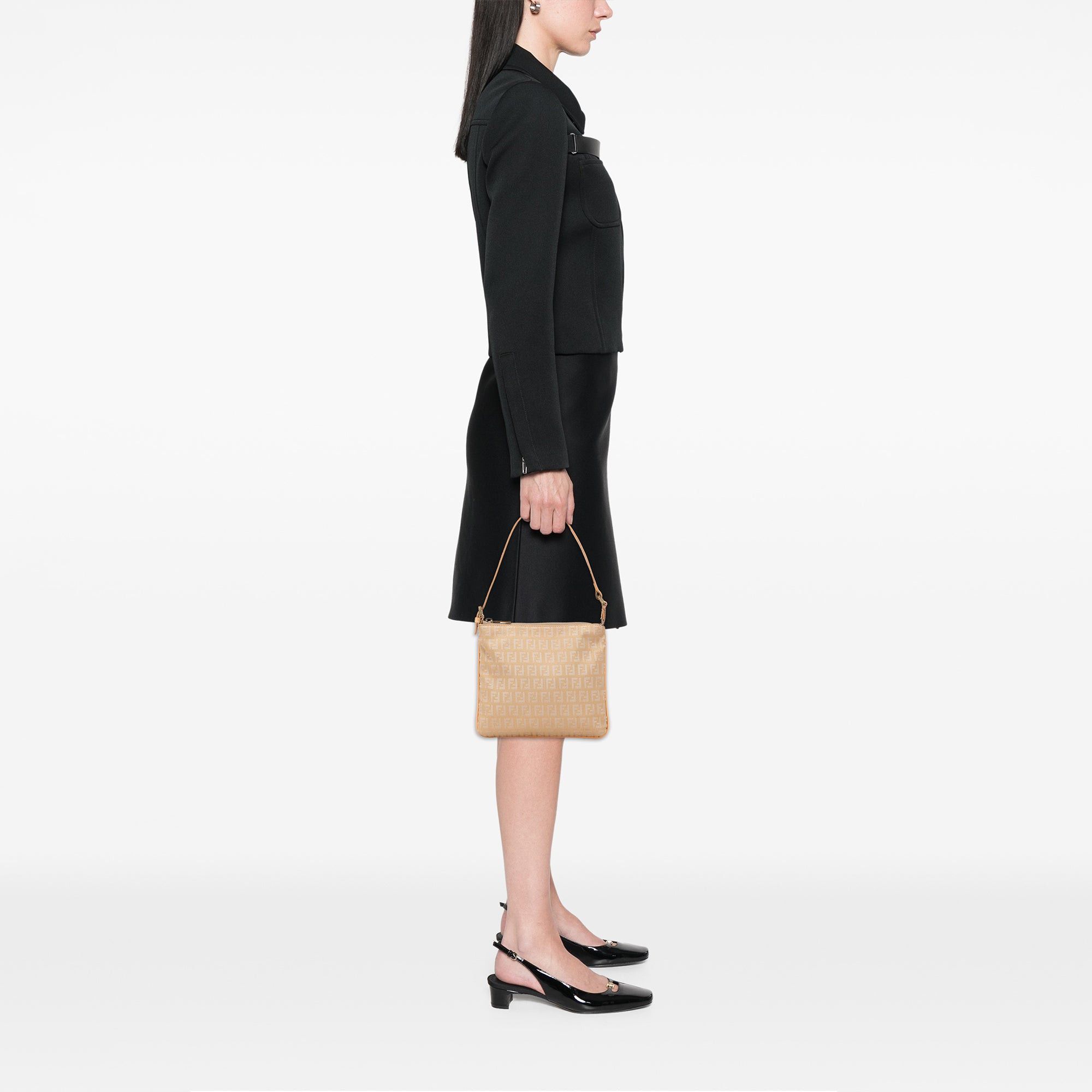 Fendi Zucchino Canvas Shoulder Bag Size ONE SIZE - 11 Thumbnail