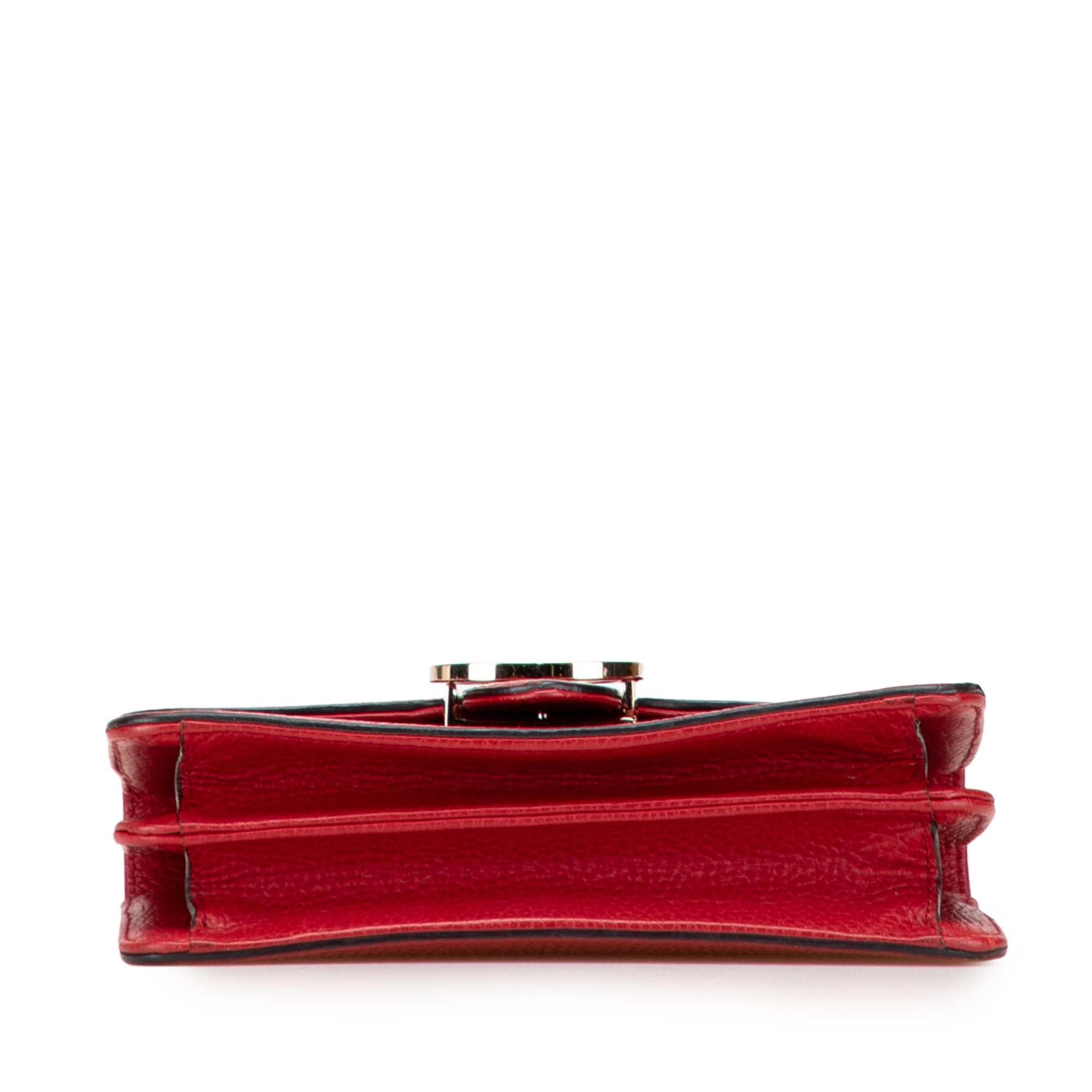 Gucci Small Dollar Calfskin Interlocking G Crossbody Size ONE SIZE - 3 Thumbnail