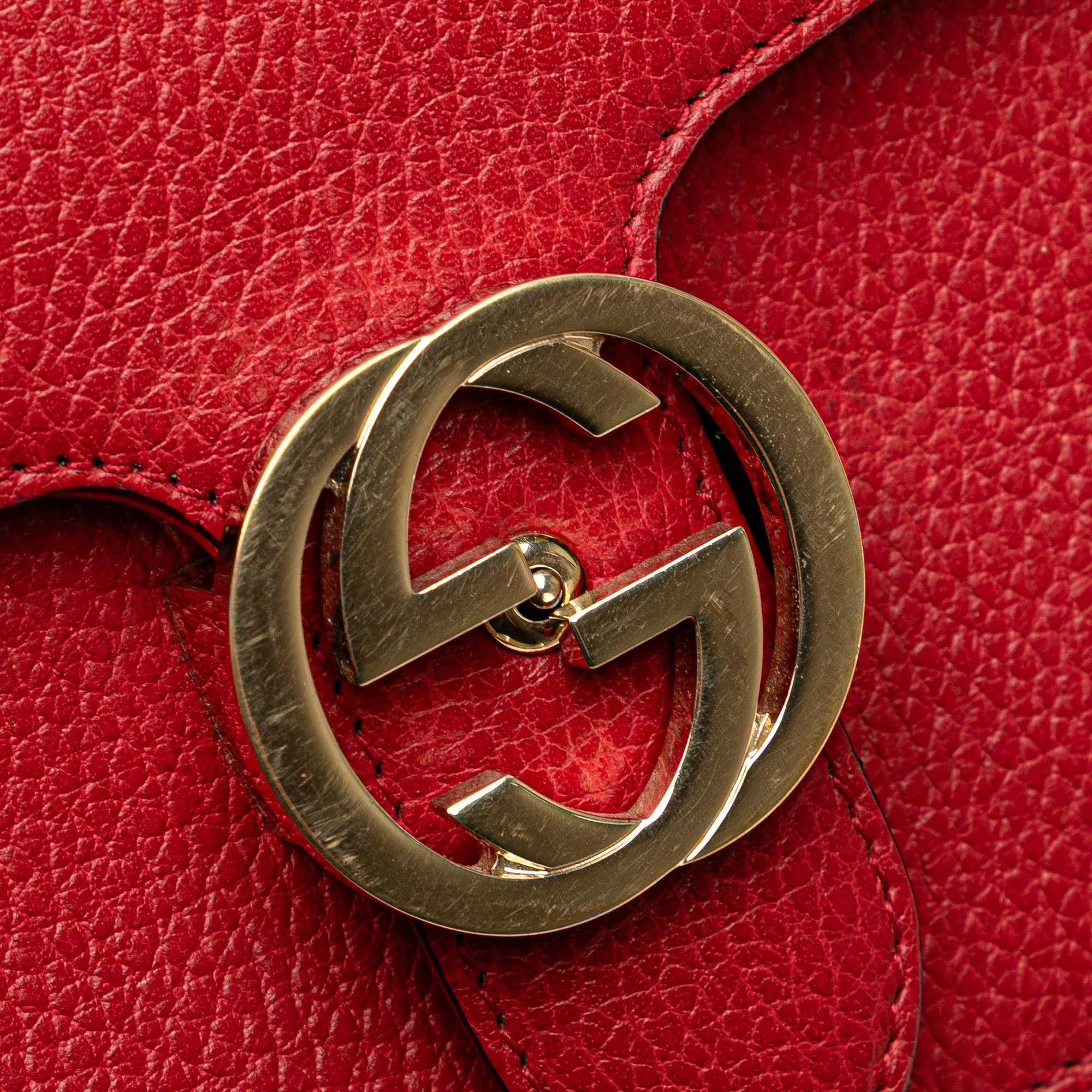 Gucci Small Dollar Calfskin Interlocking G Crossbody Size ONE SIZE - 7 Thumbnail