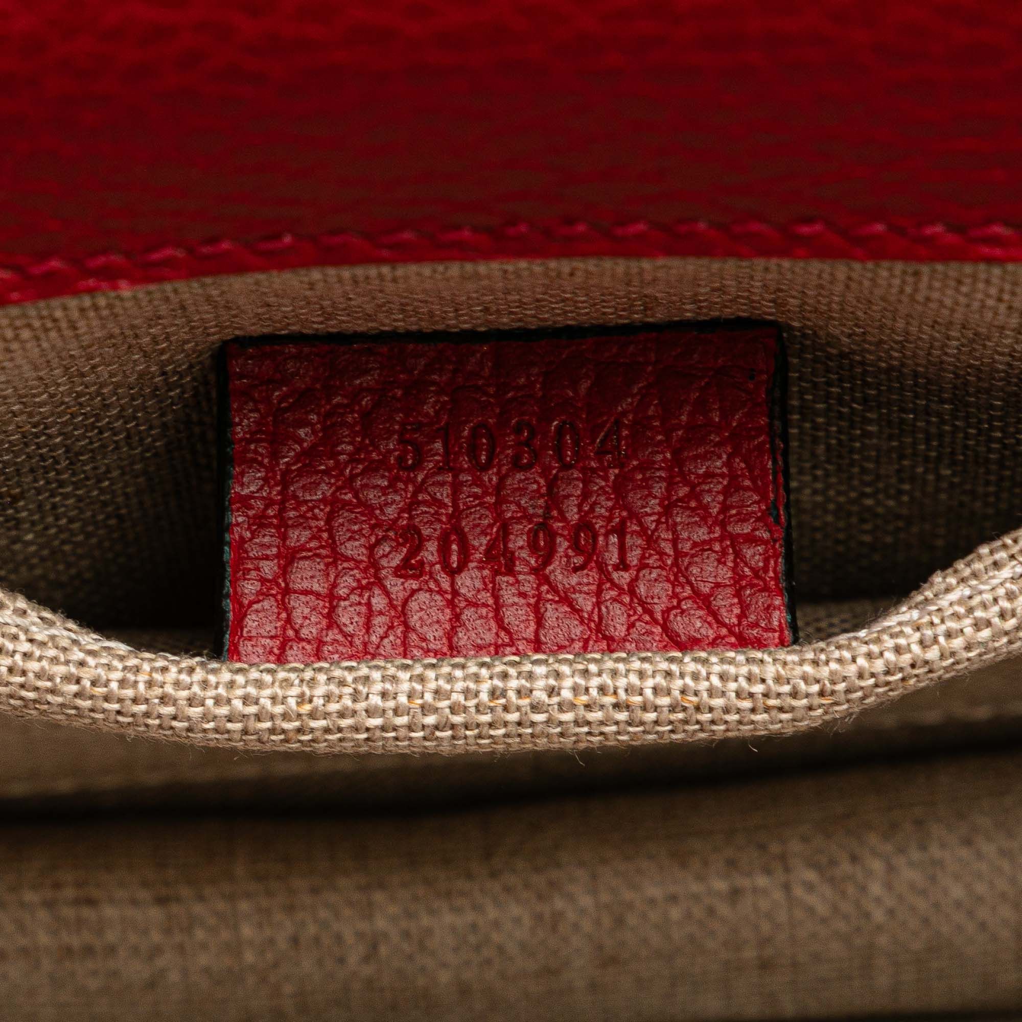 Gucci Small Dollar Calfskin Interlocking G Crossbody Size ONE SIZE - 6 Thumbnail