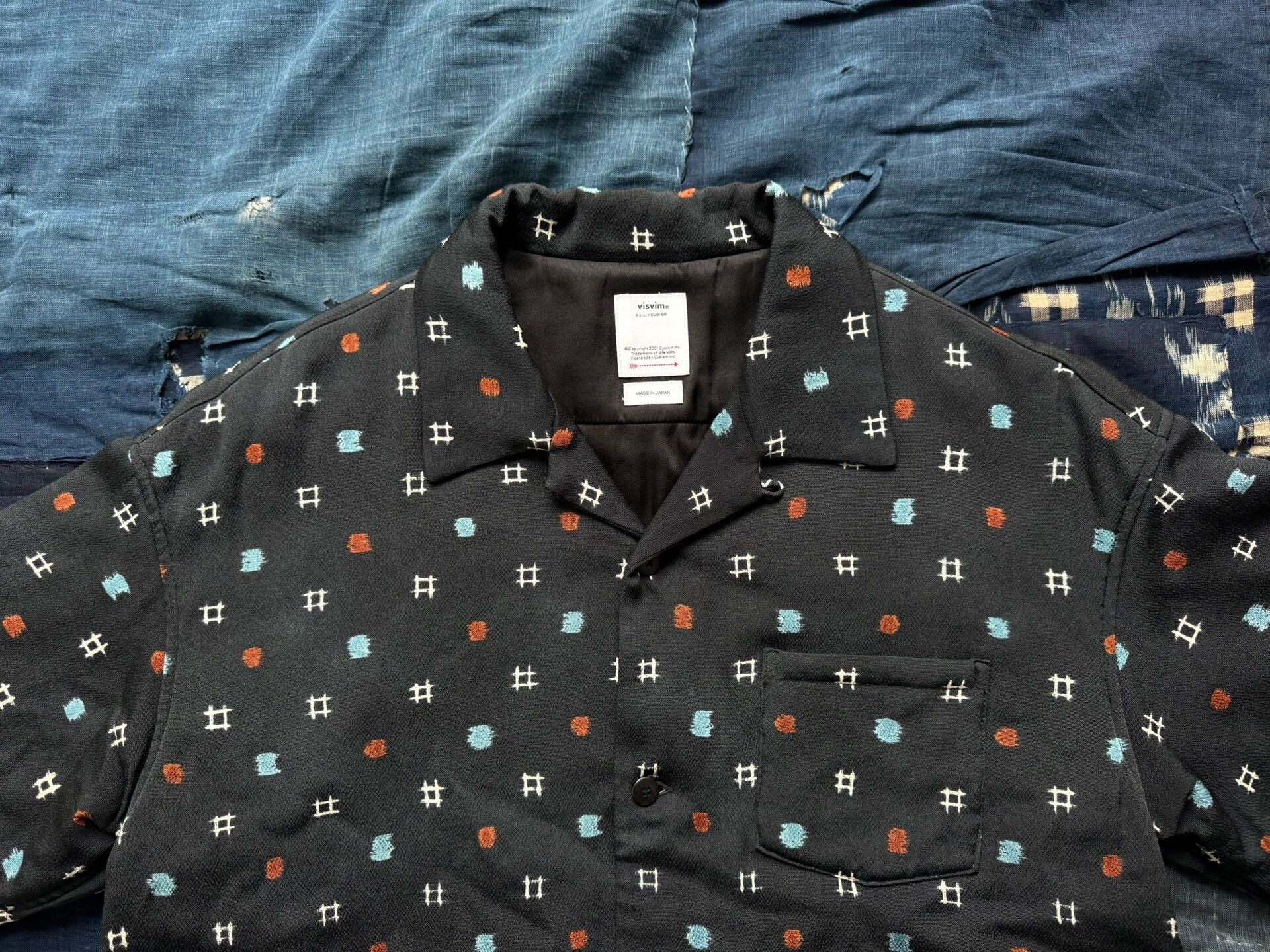 Visvim VISVIM 25SS WALLIS S/S MAWATA SILK SHIRT Size US M / EU 48-50 / 2 - 5 Thumbnail