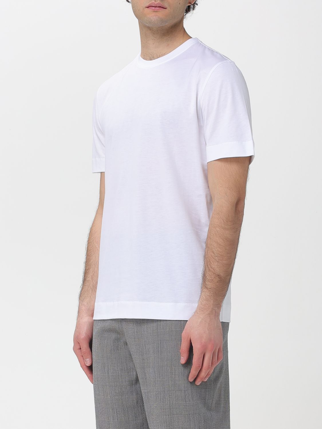 Ermenegildo Zegna Zegna T-Shirt Men White Size US S / EU 44-46 / 1 - 4 Thumbnail