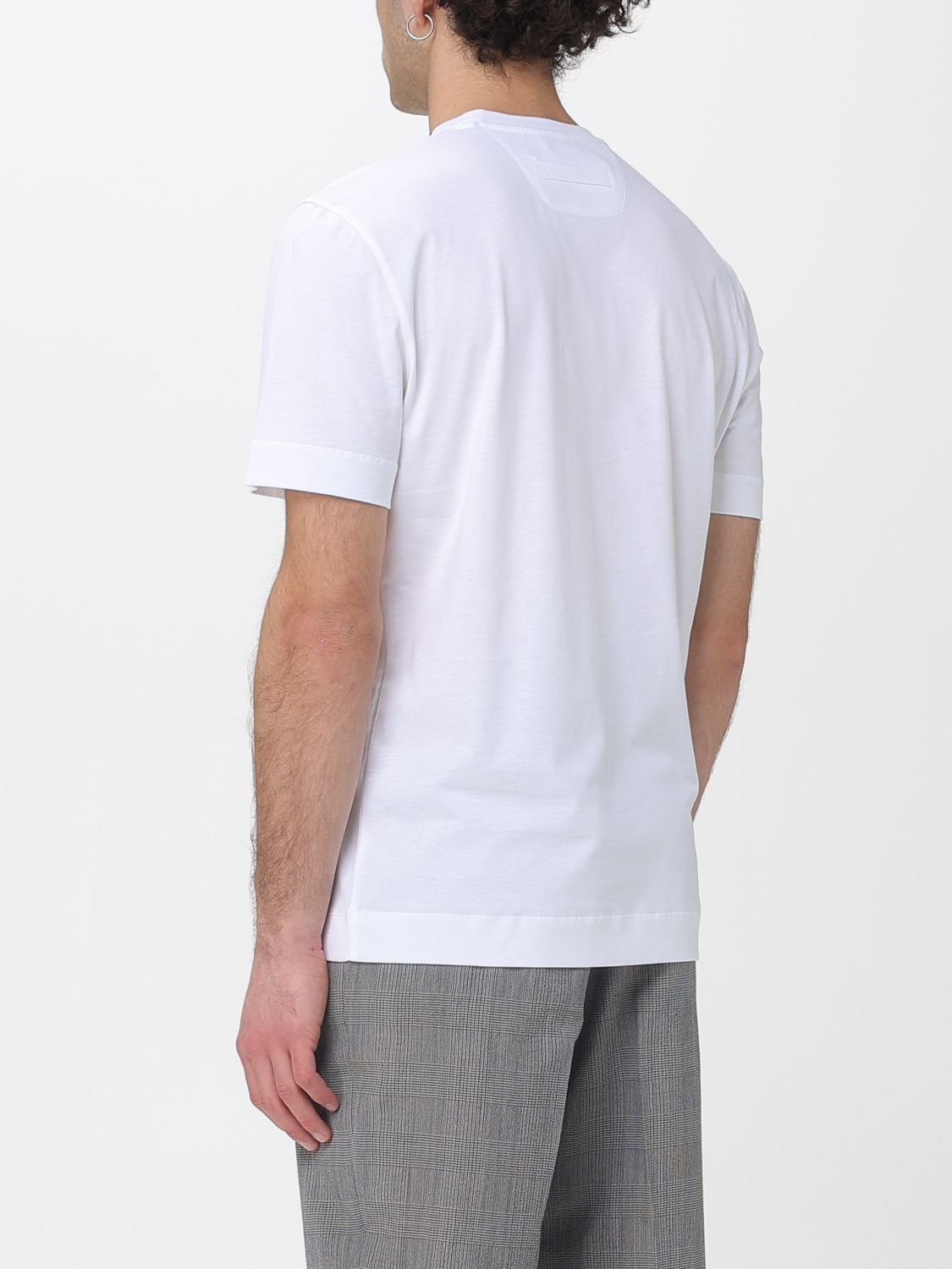 Ermenegildo Zegna Zegna T-Shirt Men White Size US M / EU 48-50 / 2 - 3 Thumbnail