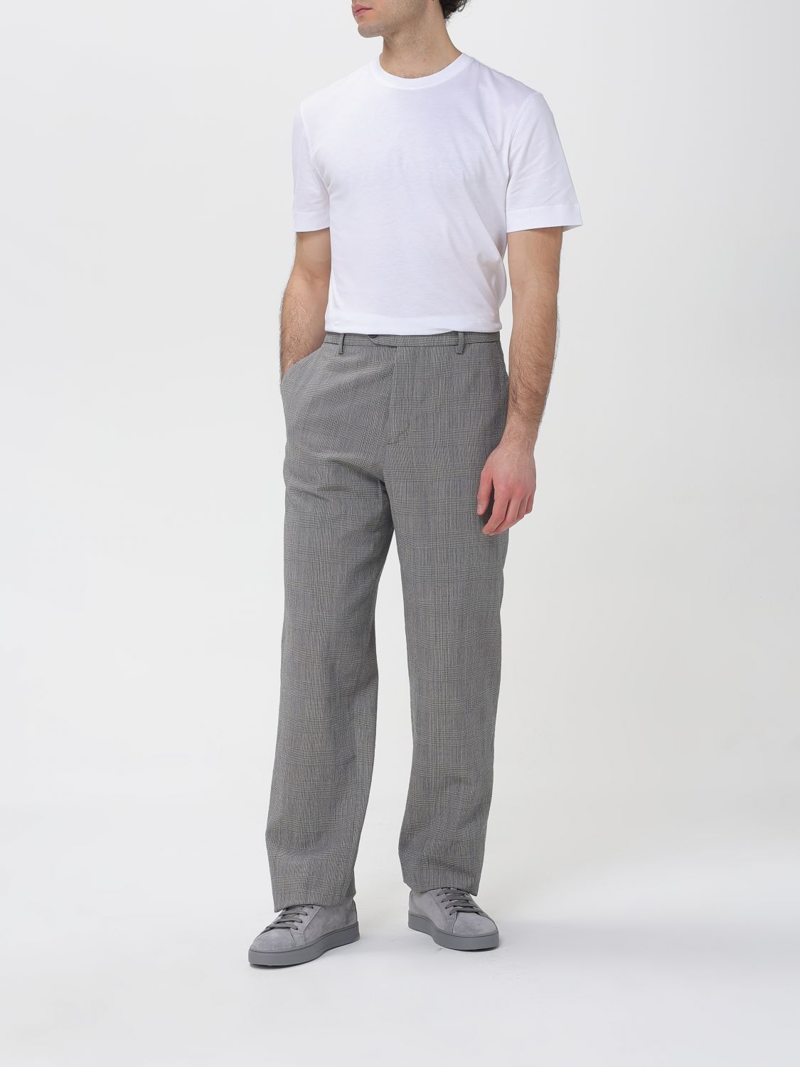 Ermenegildo Zegna Zegna T-Shirt Men White Size US L / EU 52-54 / 3 - 2 Thumbnail