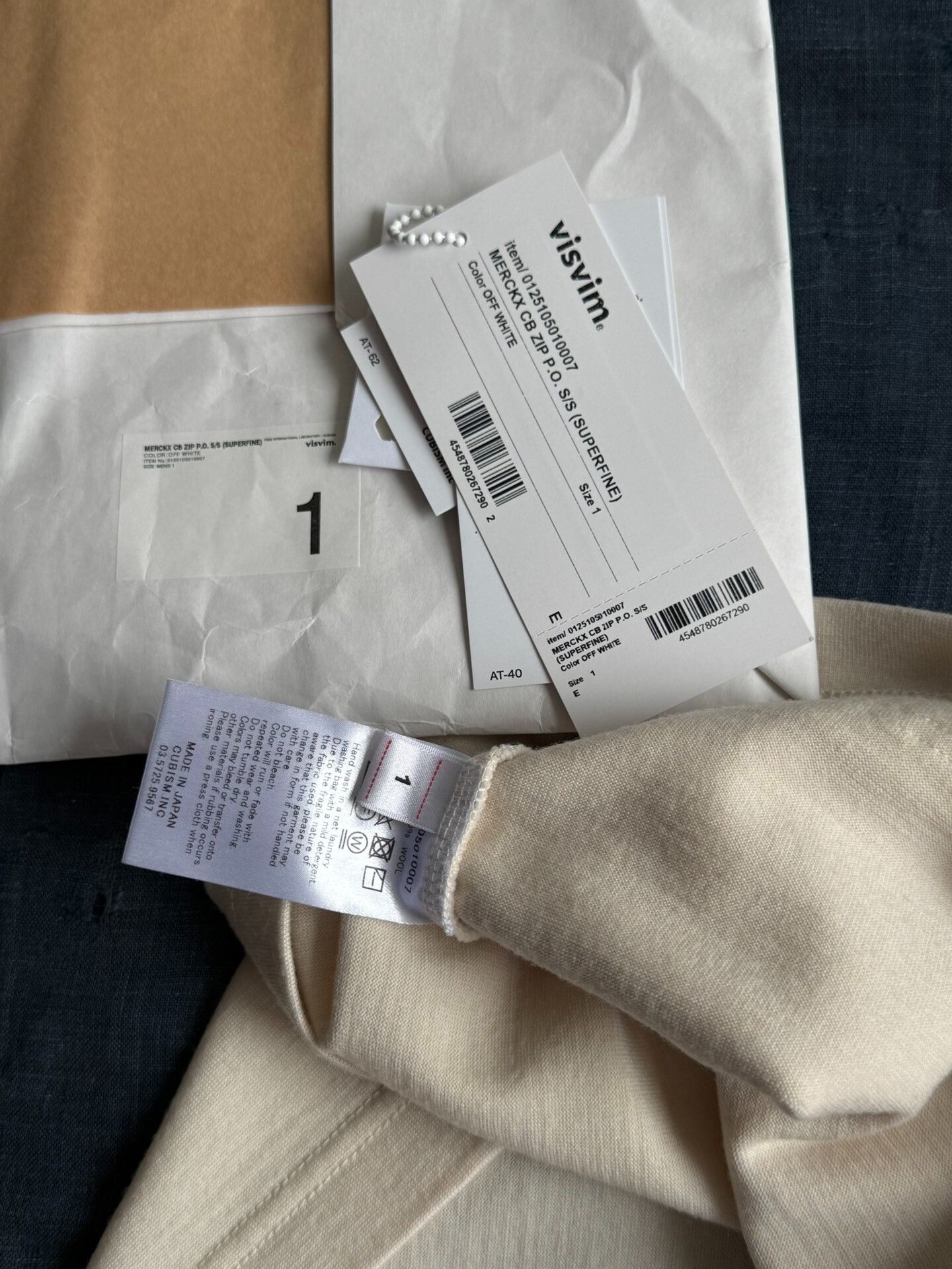 Visvim VISVIM 25SS MERCKX CB ZIP PO S/S Size US M / EU 48-50 / 2 - 9 Thumbnail