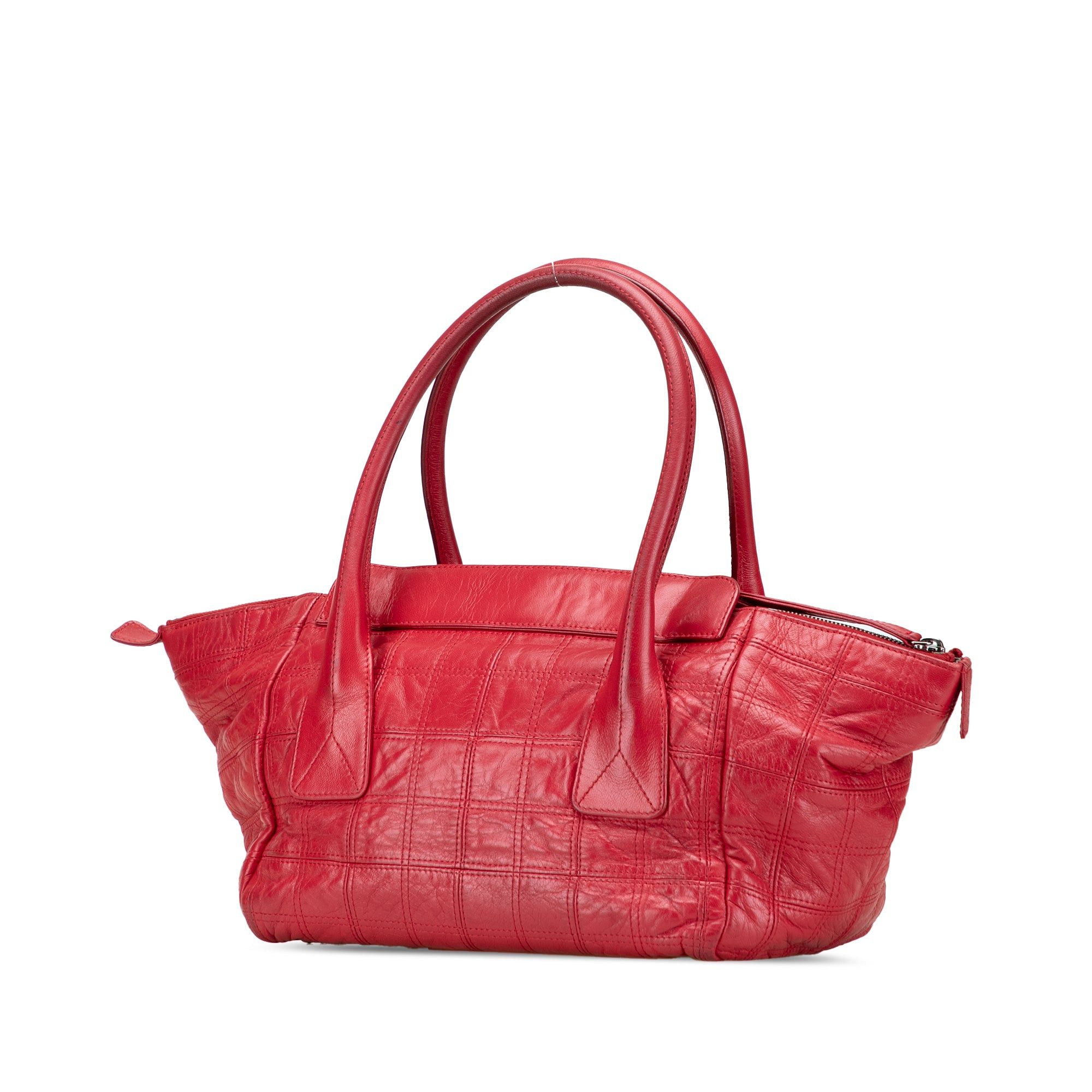 Chanel Lambskin Square Stitched Lax Handbag Size ONE SIZE - 2 Thumbnail
