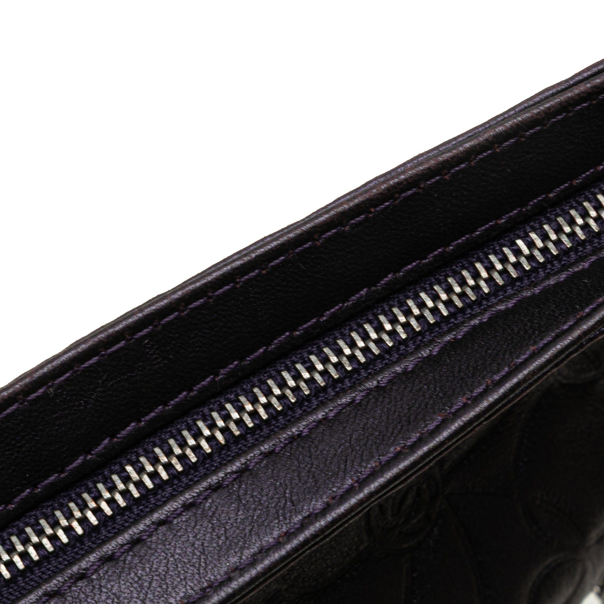 Chanel Embossed Lambskin Camellia Chain Pochette Size ONE SIZE - 8 Thumbnail