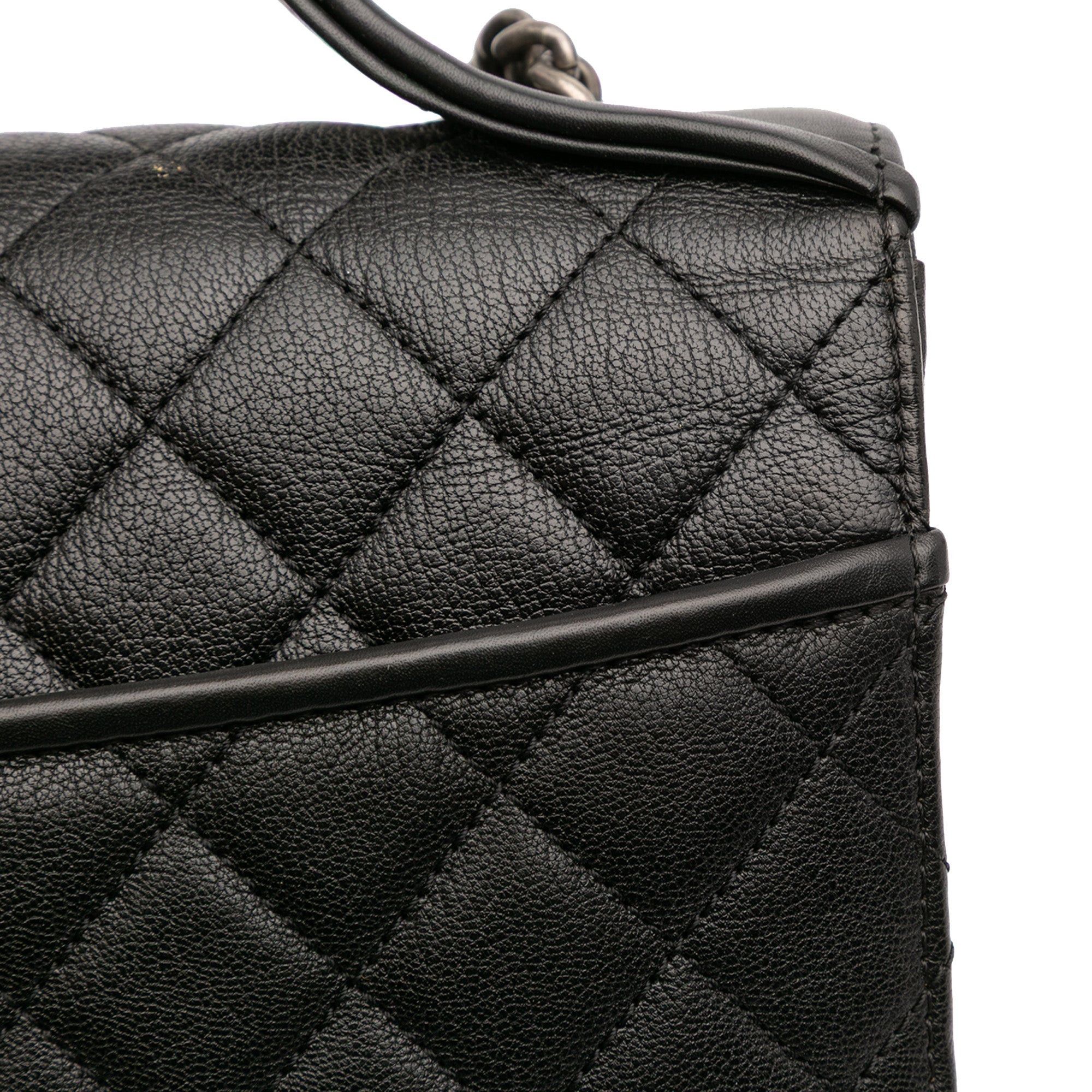 Chanel Medium Quilted Goatskin CC University Flap Size ONE SIZE - 10 Thumbnail