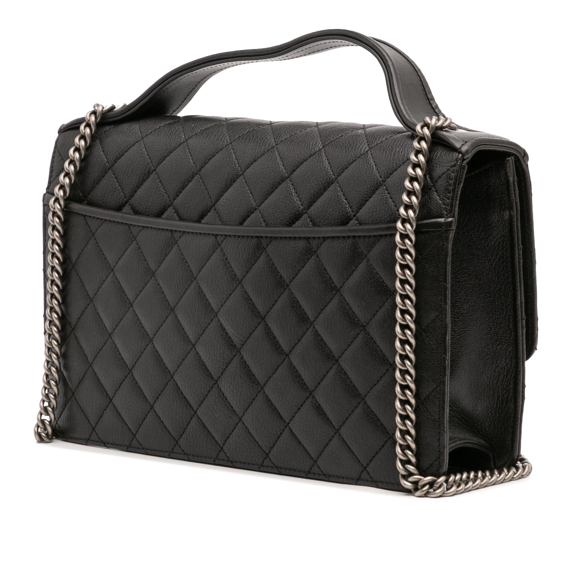 Chanel Medium Quilted Goatskin CC University Flap Size ONE SIZE - 2 Thumbnail