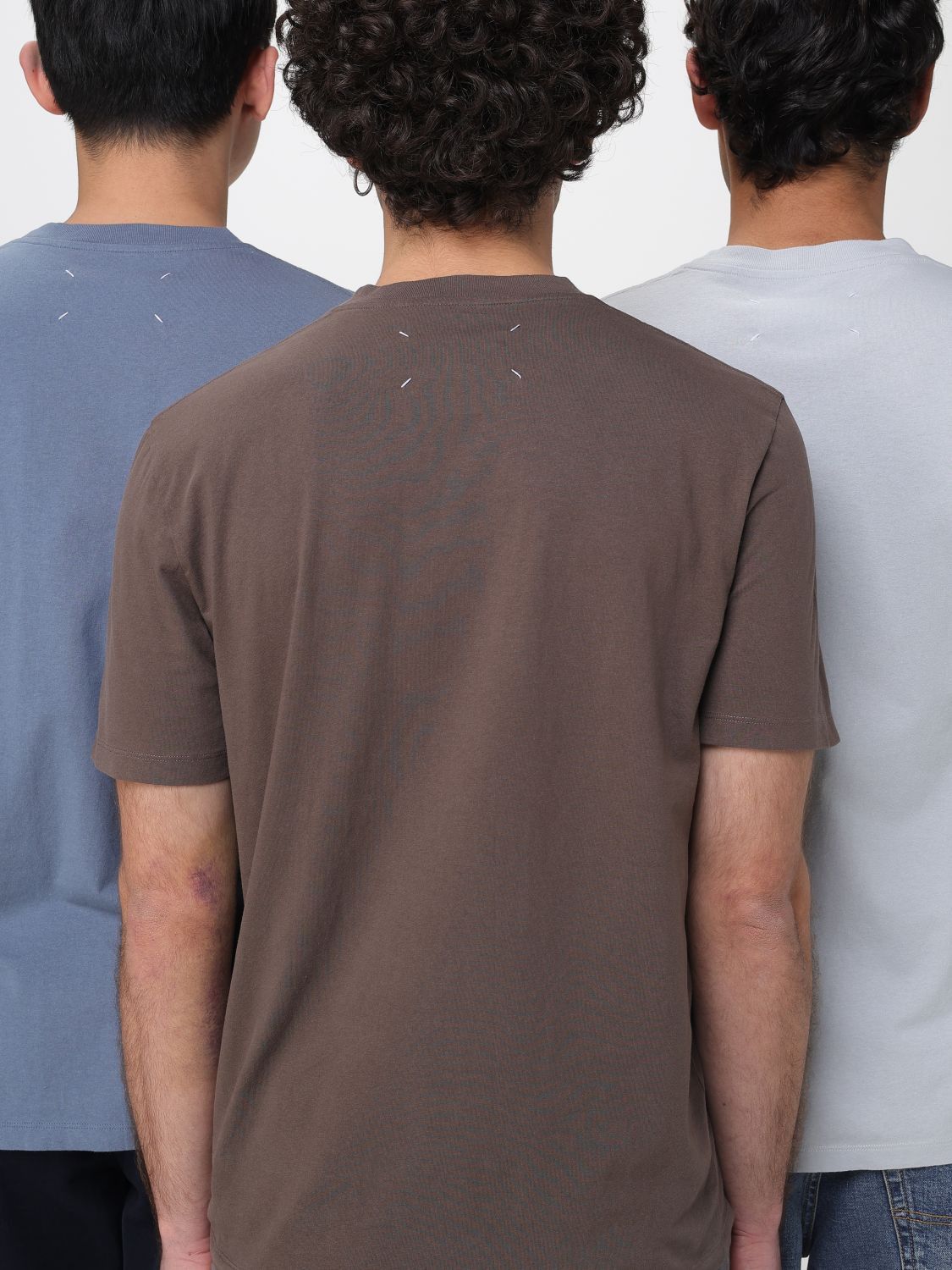 Maison Margiela Maison Margiela T-Shirt Men Brown Size US L / EU 52-54 / 3 - 2 Thumbnail