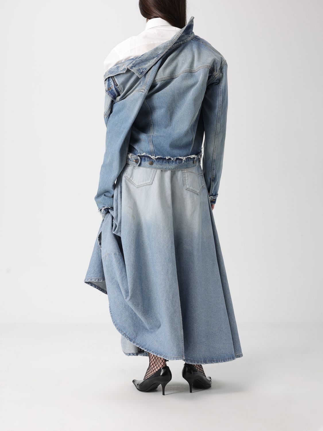 Maison Margiela Maison Margiela Jacket Woman Blue Size XS / US 0-2 / IT 36-38 - 2 Thumbnail