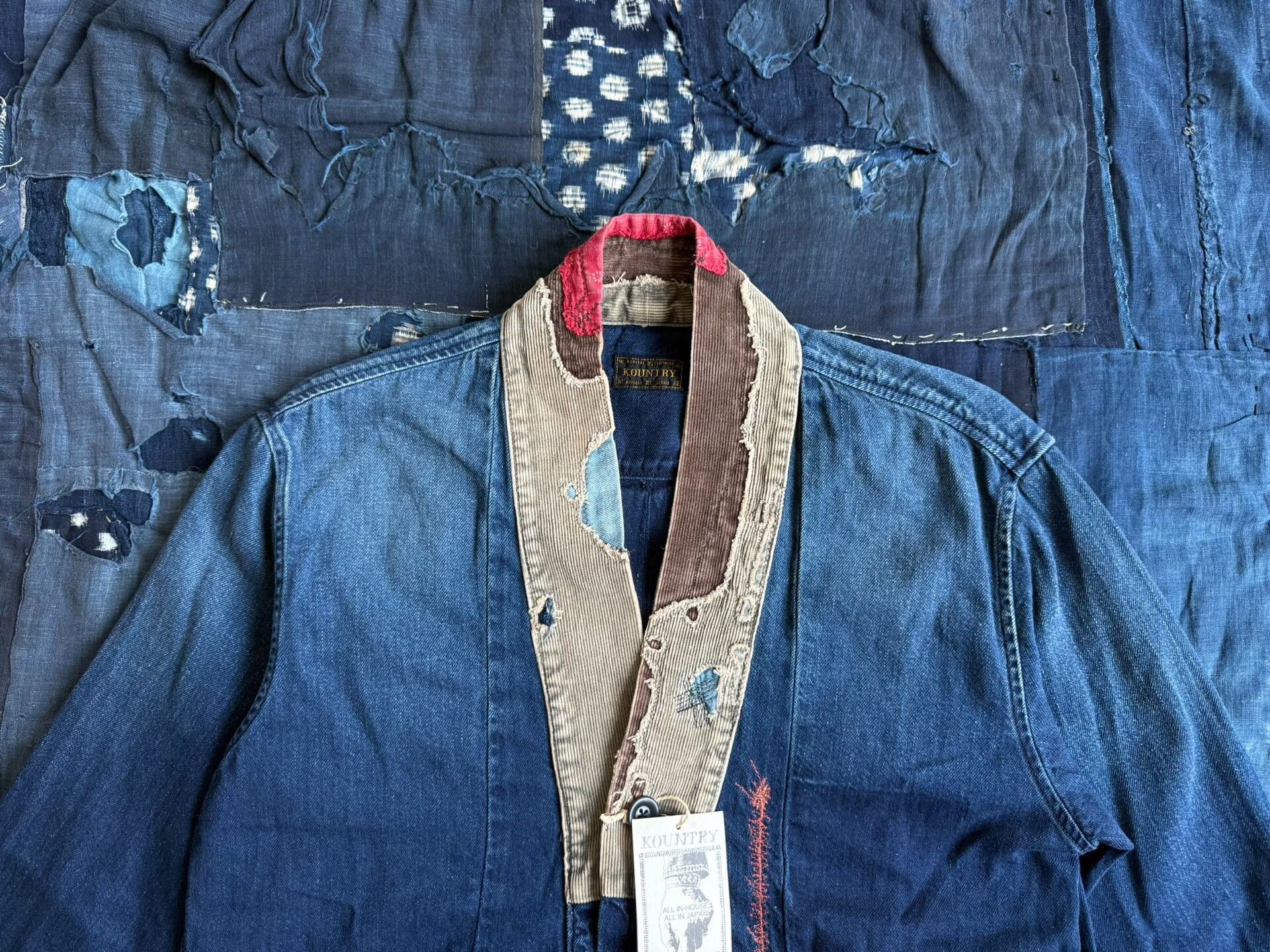 Kapital Kountry KAPITAL COUNTRY EK-759 Distressed Robe Jacket Size US M / EU 48-50 / 2 - 4 Thumbnail