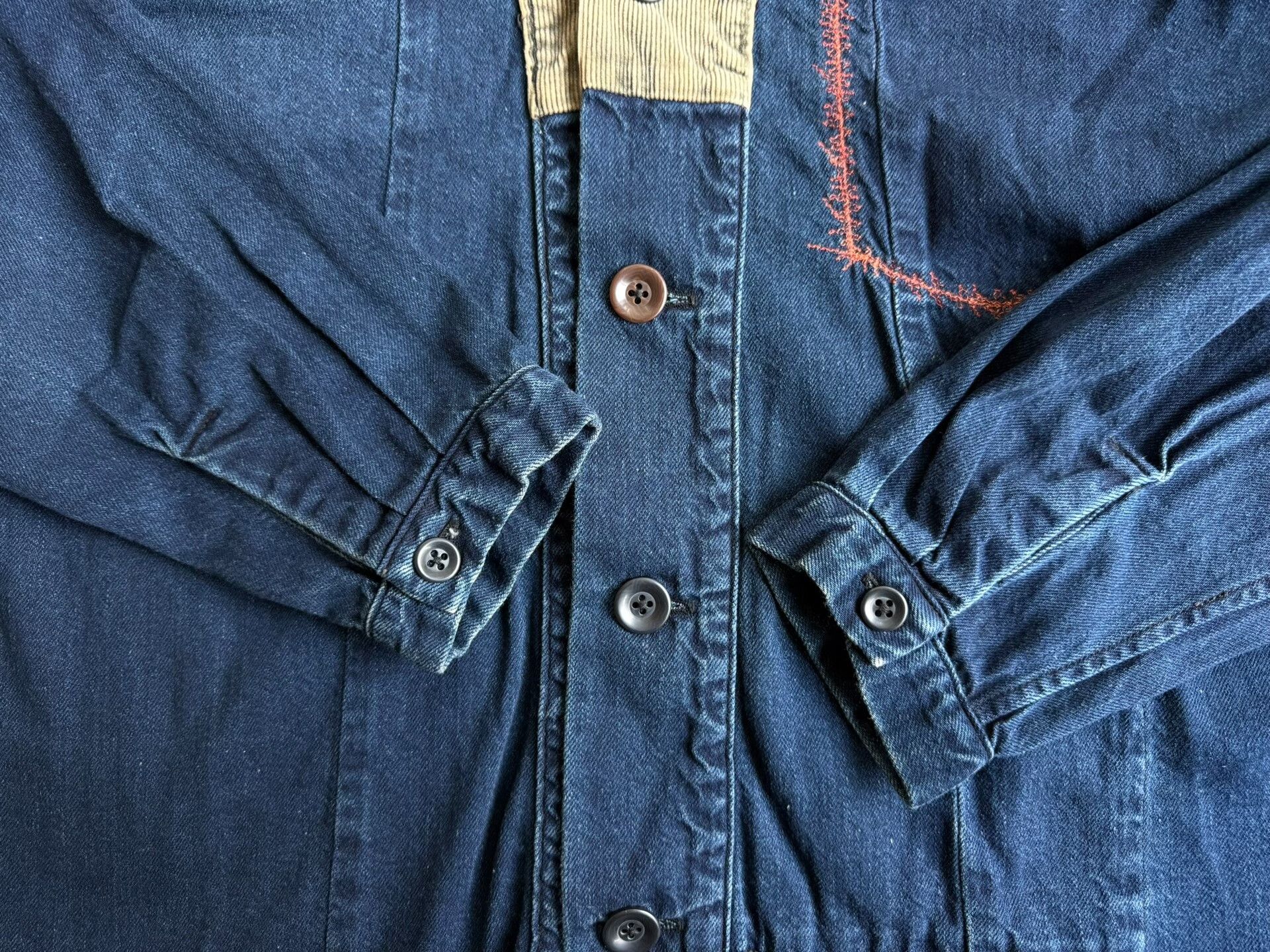 Kapital Kountry KAPITAL COUNTRY EK-759 Distressed Robe Jacket Size US M / EU 48-50 / 2 - 7 Thumbnail