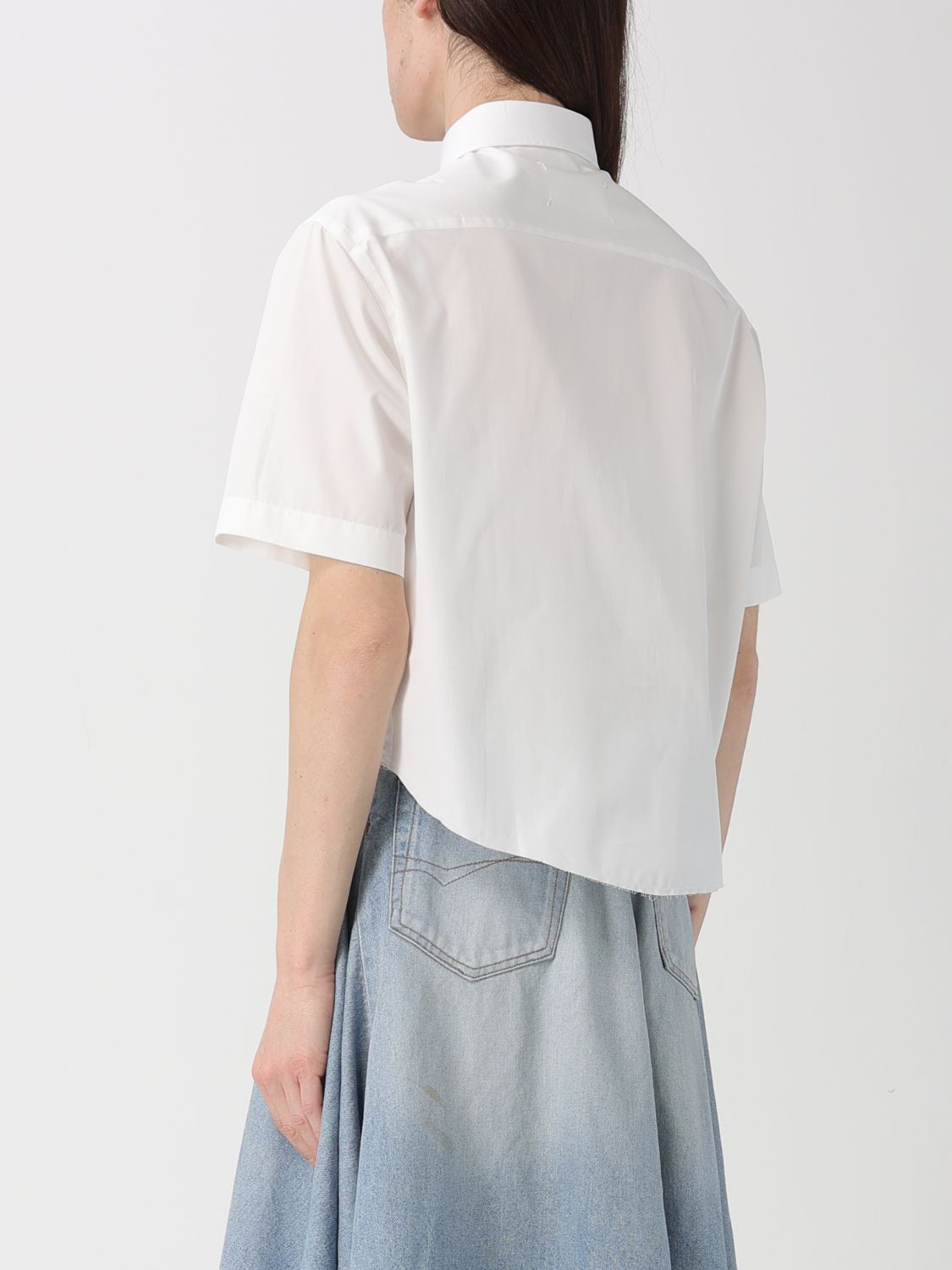 Maison Margiela Maison Margiela Shirt Woman White Size S / US 4 / IT 40 - 3 Thumbnail