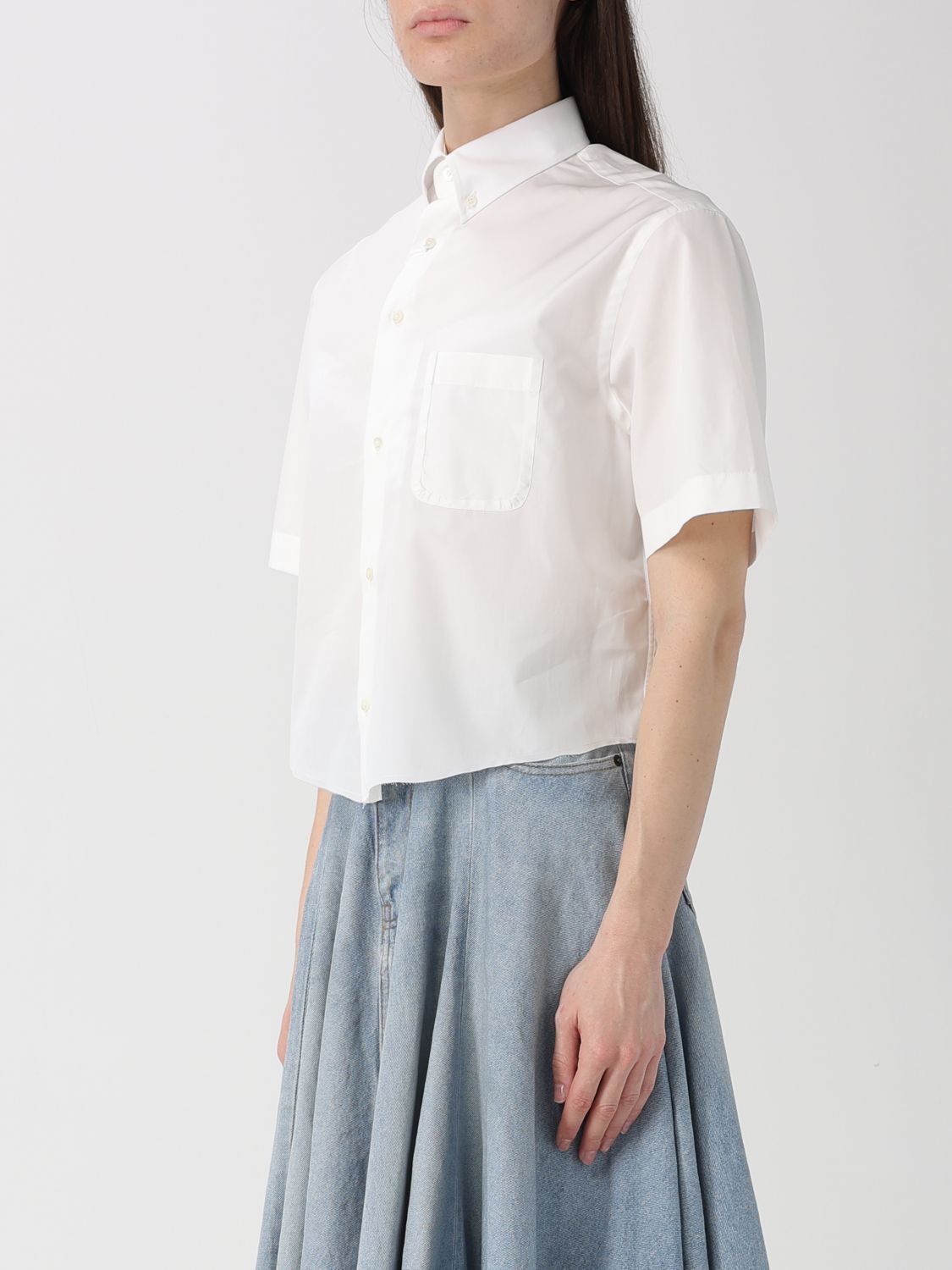 Maison Margiela Maison Margiela Shirt Woman White Size S / US 4 / IT 40 - 4 Thumbnail