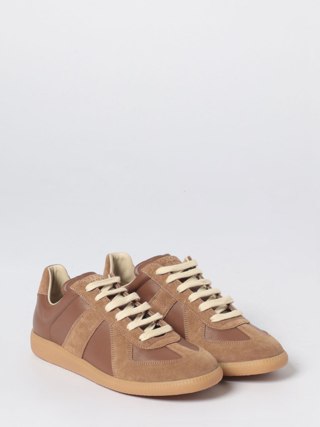 Maison Margiela Maison Margiela Sneakers Men Brown Size US 8.5 / EU 41-42 - 2 Thumbnail