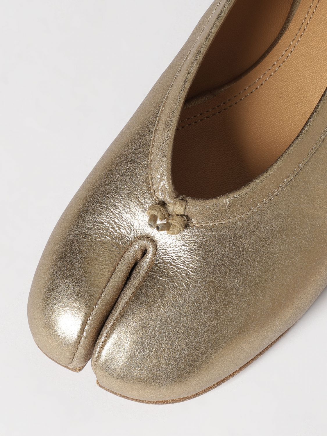 Maison Margiela Maison Margiela Ballet Flat Woman Gold Size US 7 / IT 37 - 4 Thumbnail