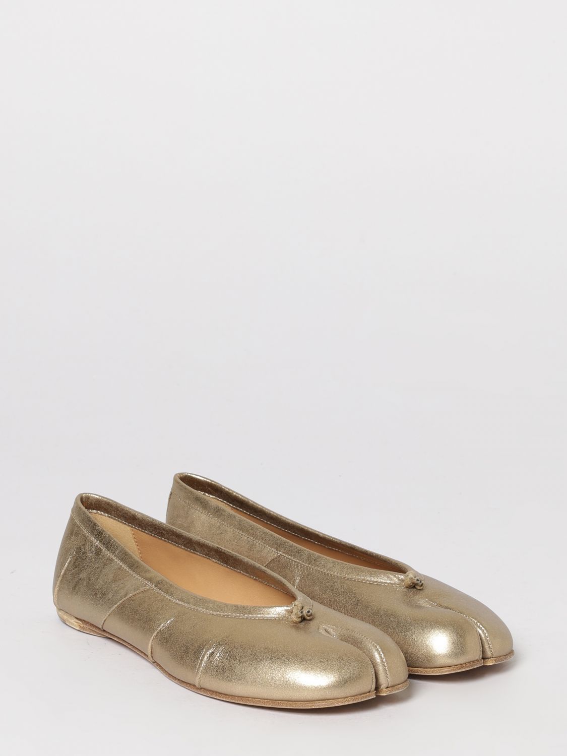 Maison Margiela Maison Margiela Ballet Flat Woman Gold Size US 9 / IT 39 - 2 Thumbnail