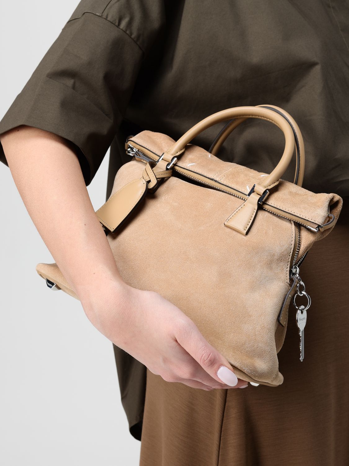 Maison Margiela Maison Margiela Handbag Woman Beige Size ONE SIZE - 2 Thumbnail