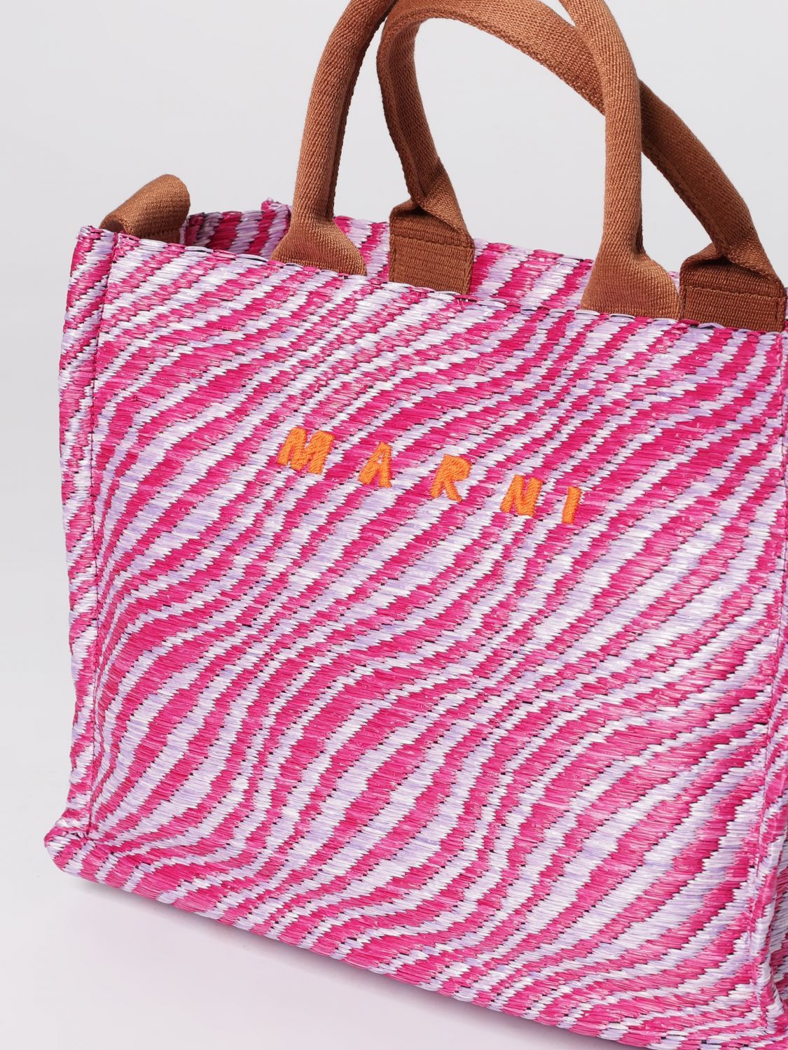 Marni Marni Tote Bag Woman Violet Size ONE SIZE - 4 Thumbnail