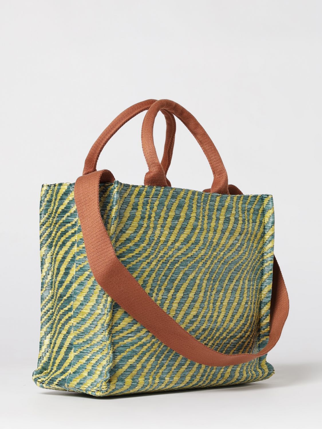 Marni Marni Tote Bag Woman Green Size ONE SIZE - 3 Thumbnail
