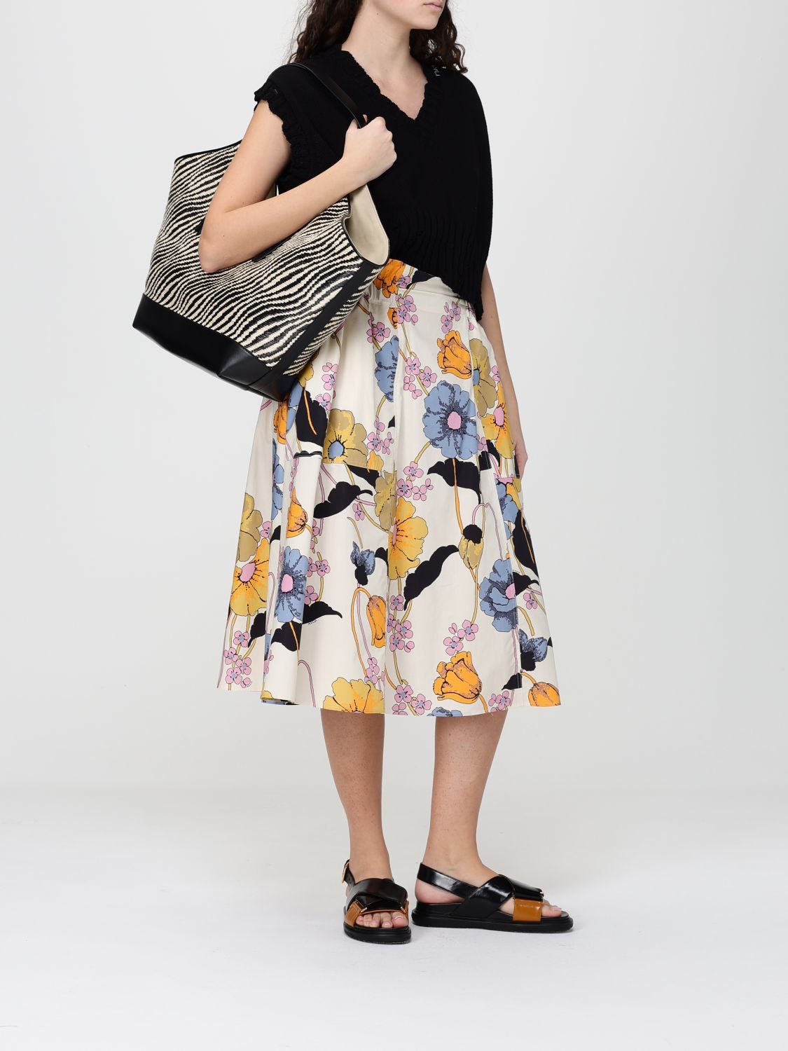 Marni Marni Tote Bag Woman Black Size ONE SIZE - 2 Thumbnail