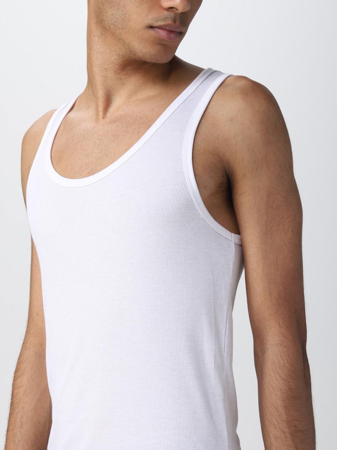 Tom Ford Tom Ford T-Shirt Men White Size US XXL / EU 58 / 5 - 4 Thumbnail