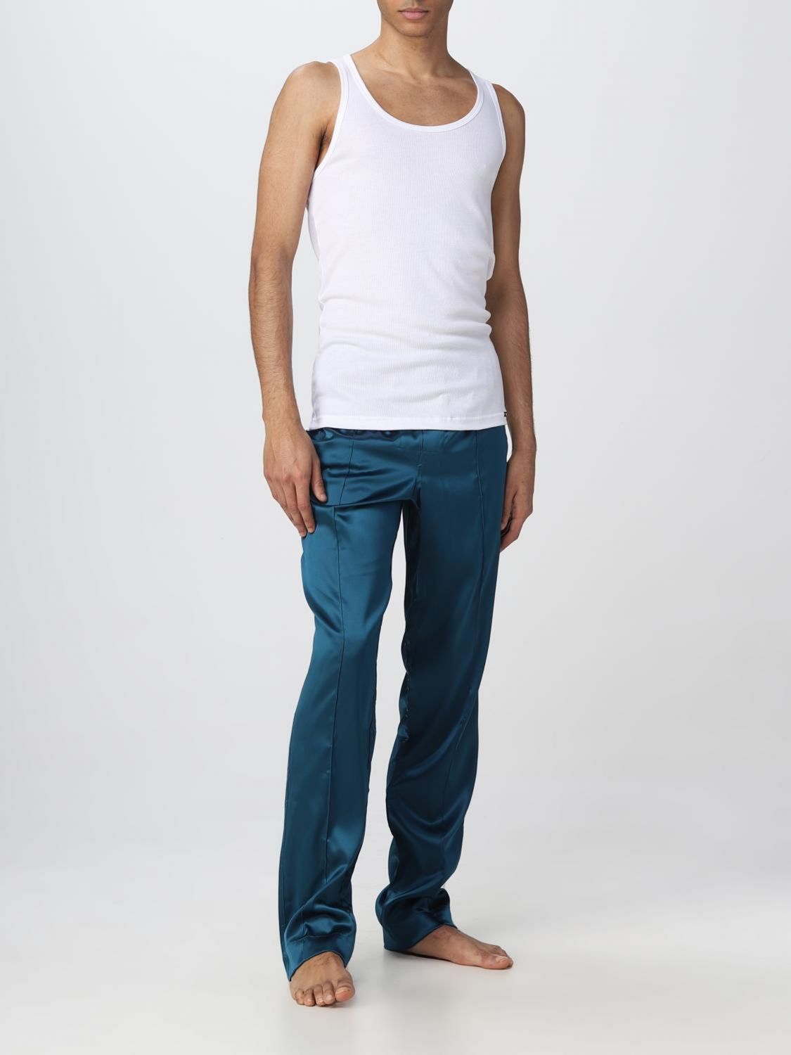 Tom Ford Tom Ford T-Shirt Men White Size US XXL / EU 58 / 5 - 2 Thumbnail