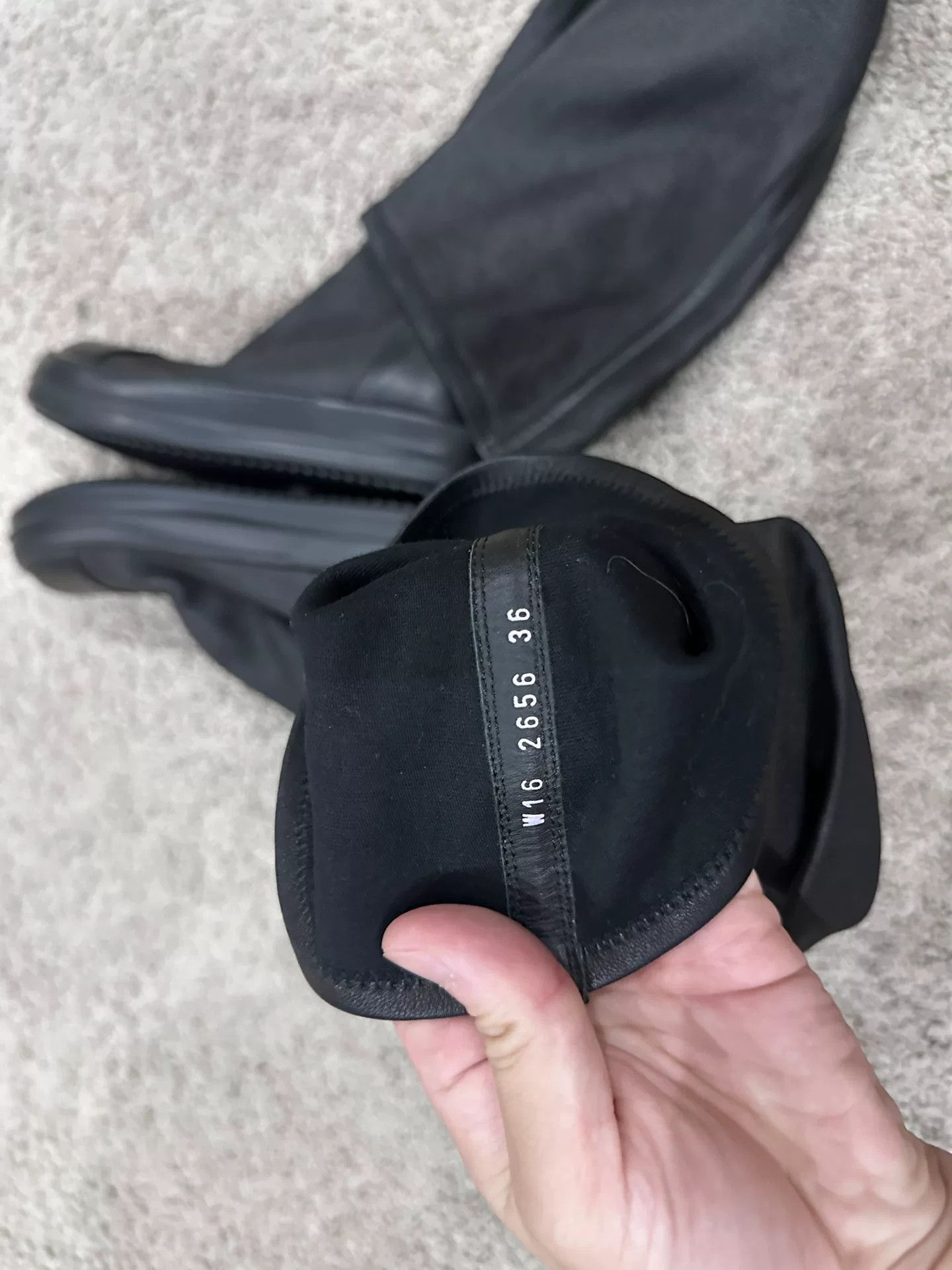 Rick Owens Rick Owens Main Line Over-Knee Boots Size US 5 / IT 35 - 6 Thumbnail