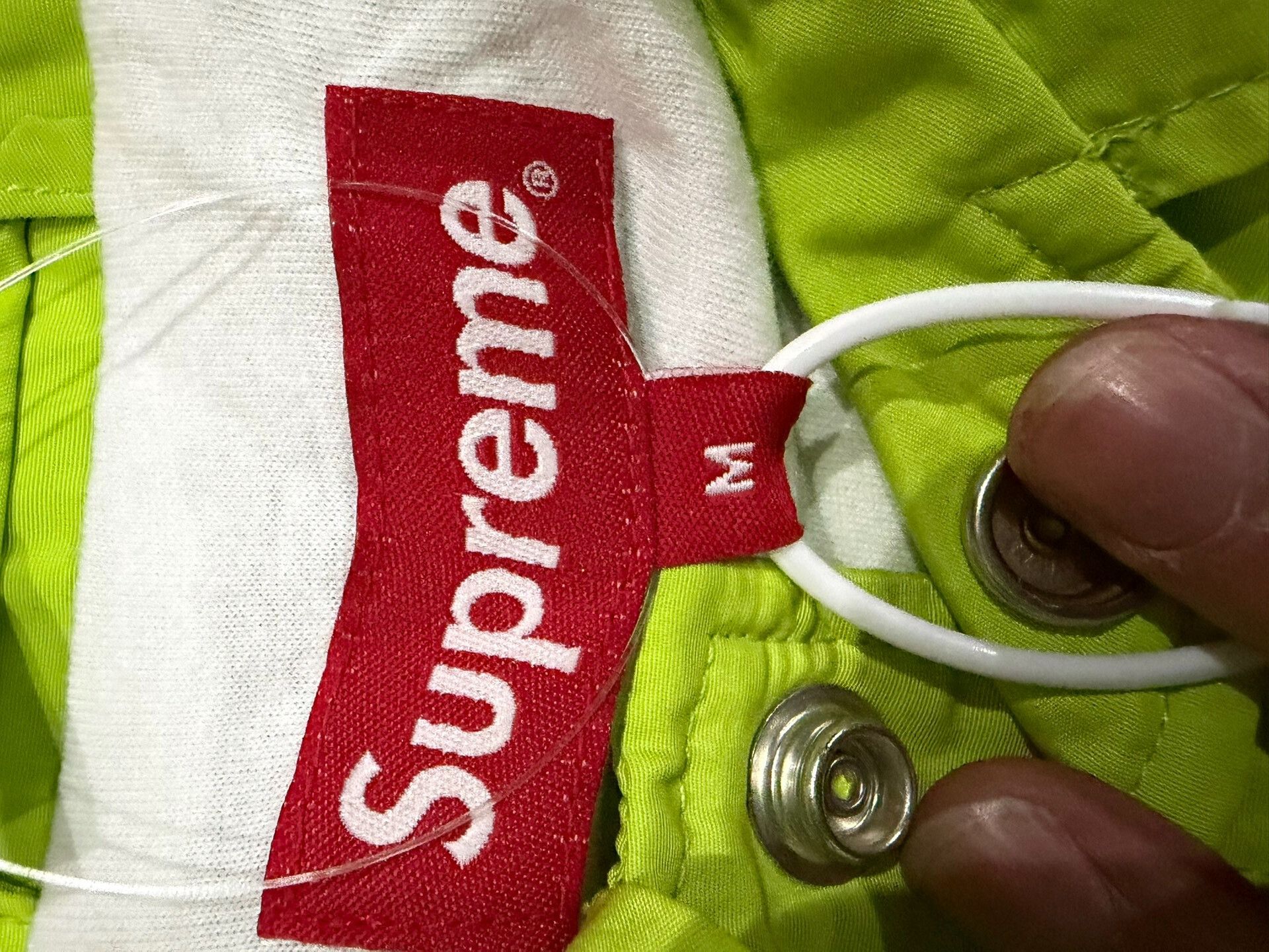 Supreme Supreme Fluorescent Green Coach Jacket M Size US M / EU 48-50 / 2 - 2 Thumbnail