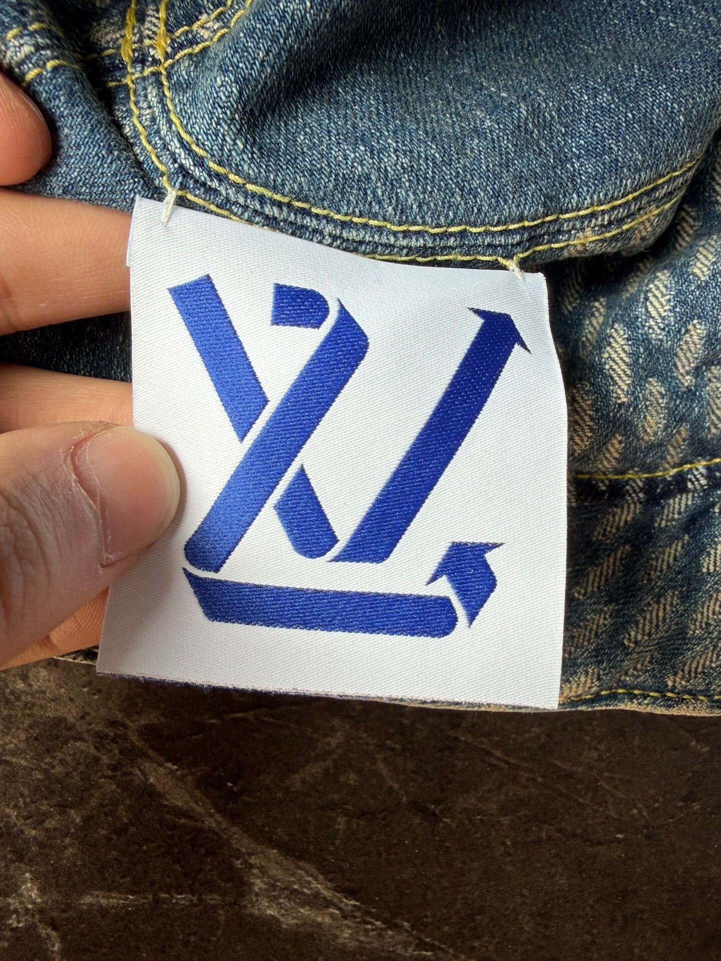 Louis Vuitton LV Nigo Denim Monogram Bucket Hat Size ONE SIZE - 7 Thumbnail