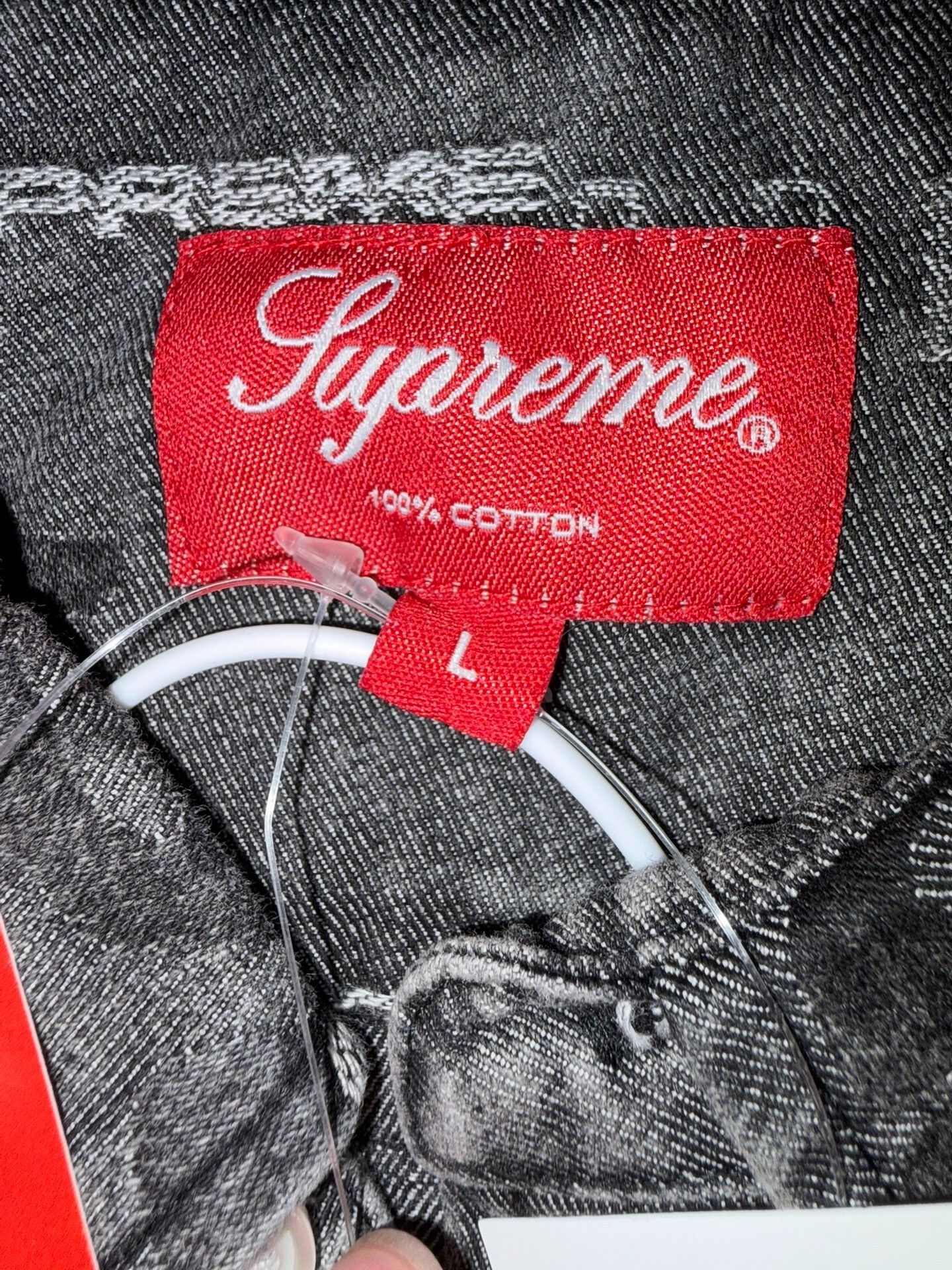 Supreme Supreme All-Over Print Denim Shirt Size US L / EU 52-54 / 3 - 2 Thumbnail