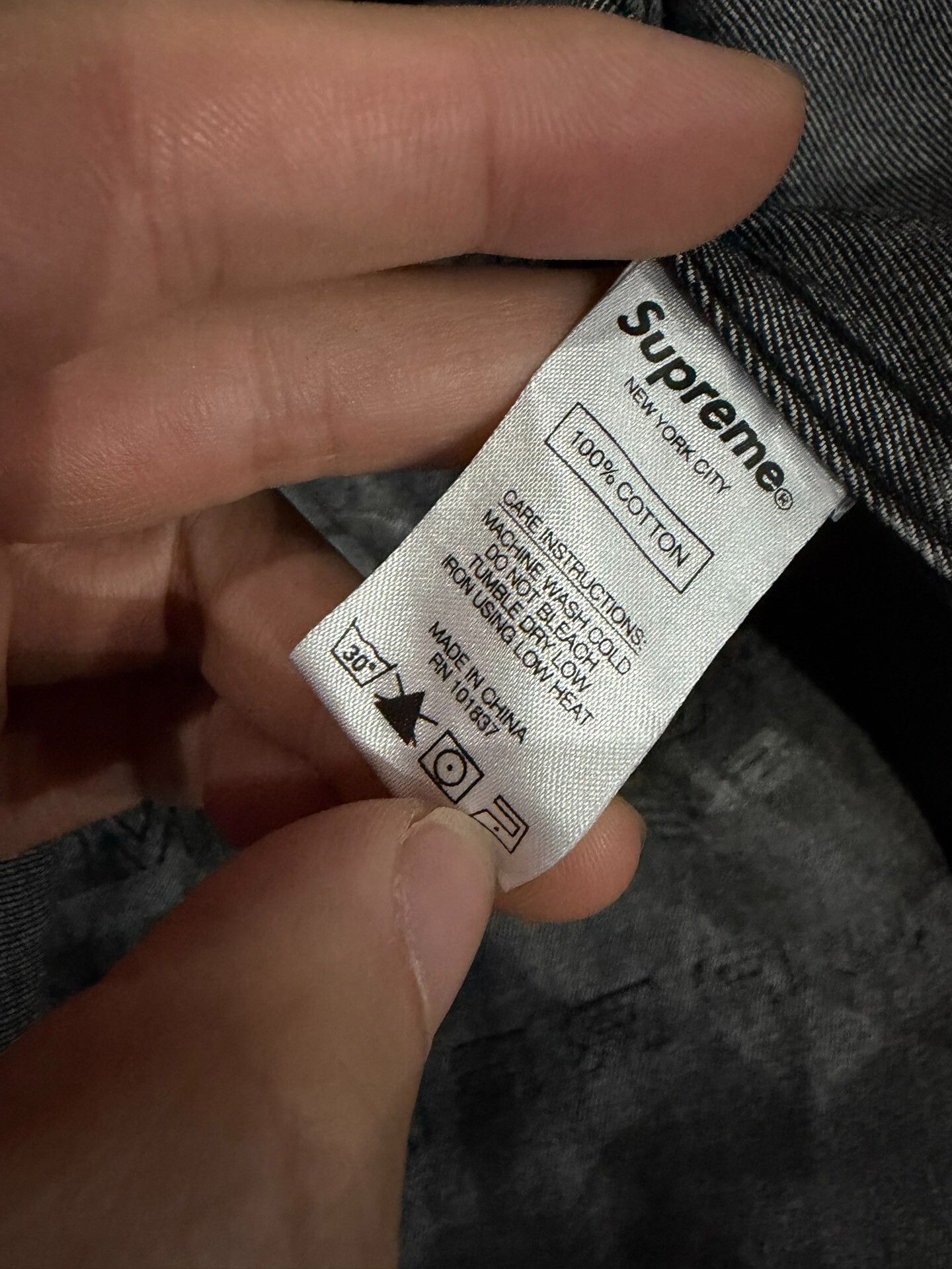 Supreme Supreme All-Over Print Denim Shirt Size US L / EU 52-54 / 3 - 4 Thumbnail