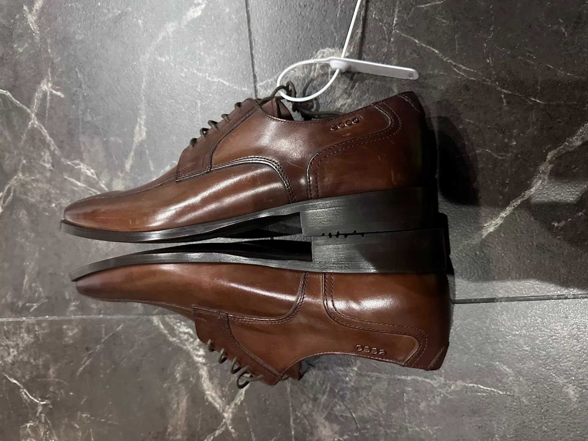 Ecco Ecco Business Formal Leather Shoes Size US 9 / EU 42 - 5 Thumbnail