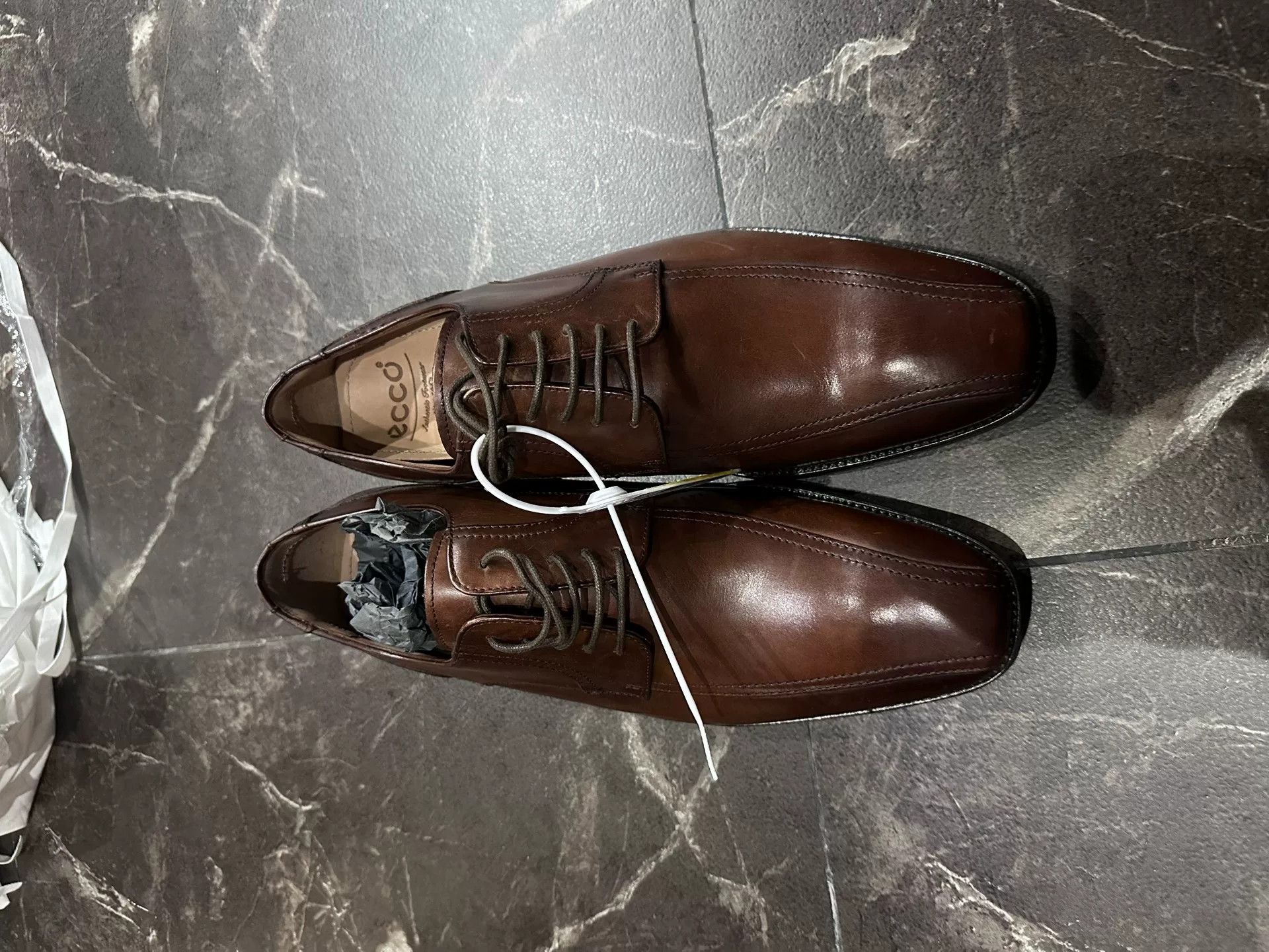Ecco Ecco Business Formal Leather Shoes Size US 9 / EU 42 - 2 Thumbnail