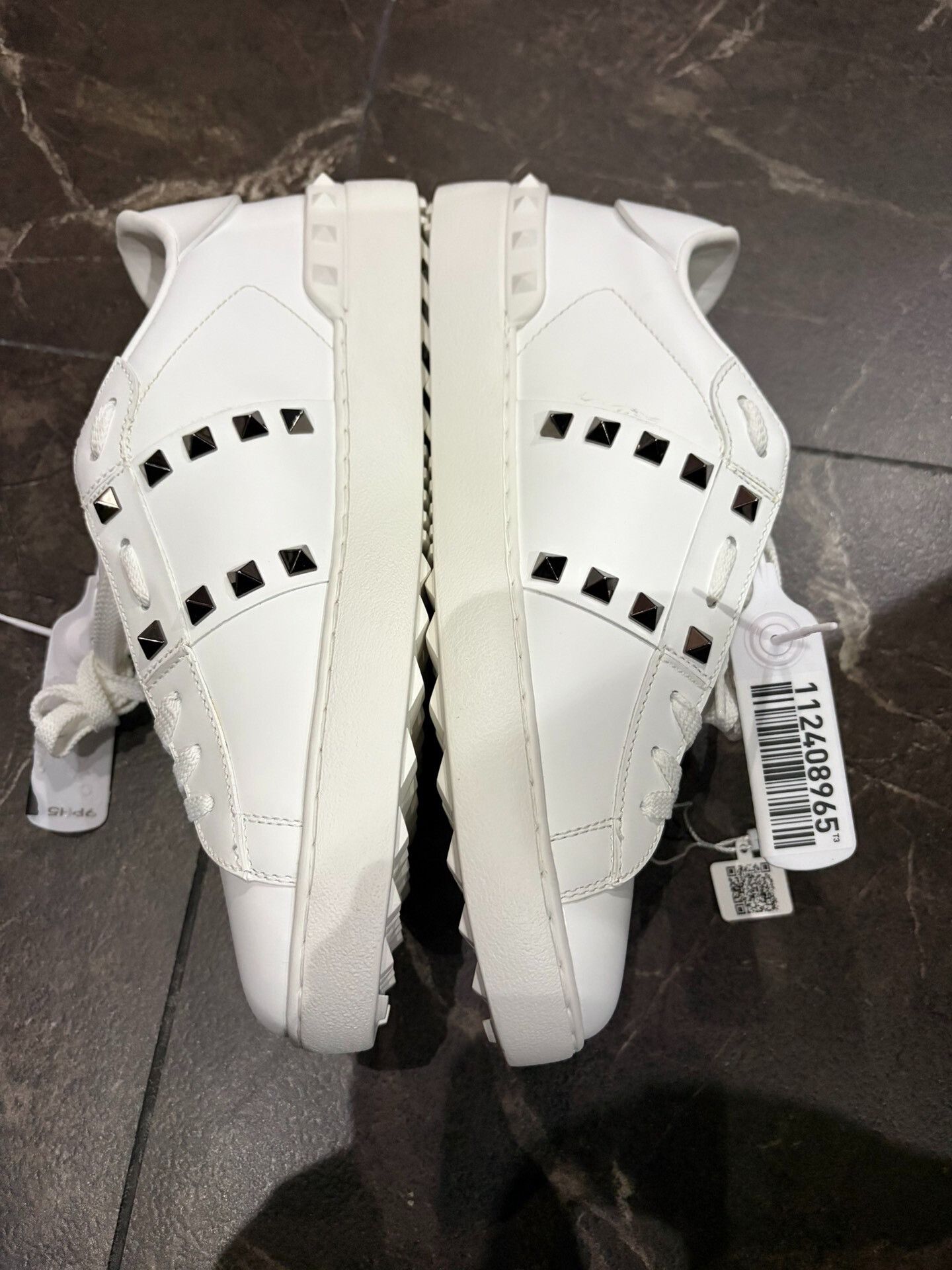 Valentino Valentino Rockstud Garavani Men's Flat Sneakers Size US 7 / EU 40 - 4 Thumbnail