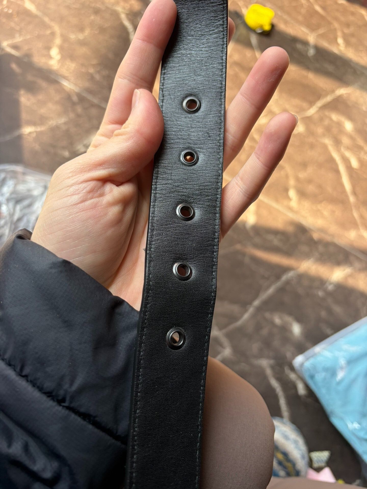 Bottega Veneta Bottega Veneta Black Woven Belt Size ONE SIZE - 7 Thumbnail